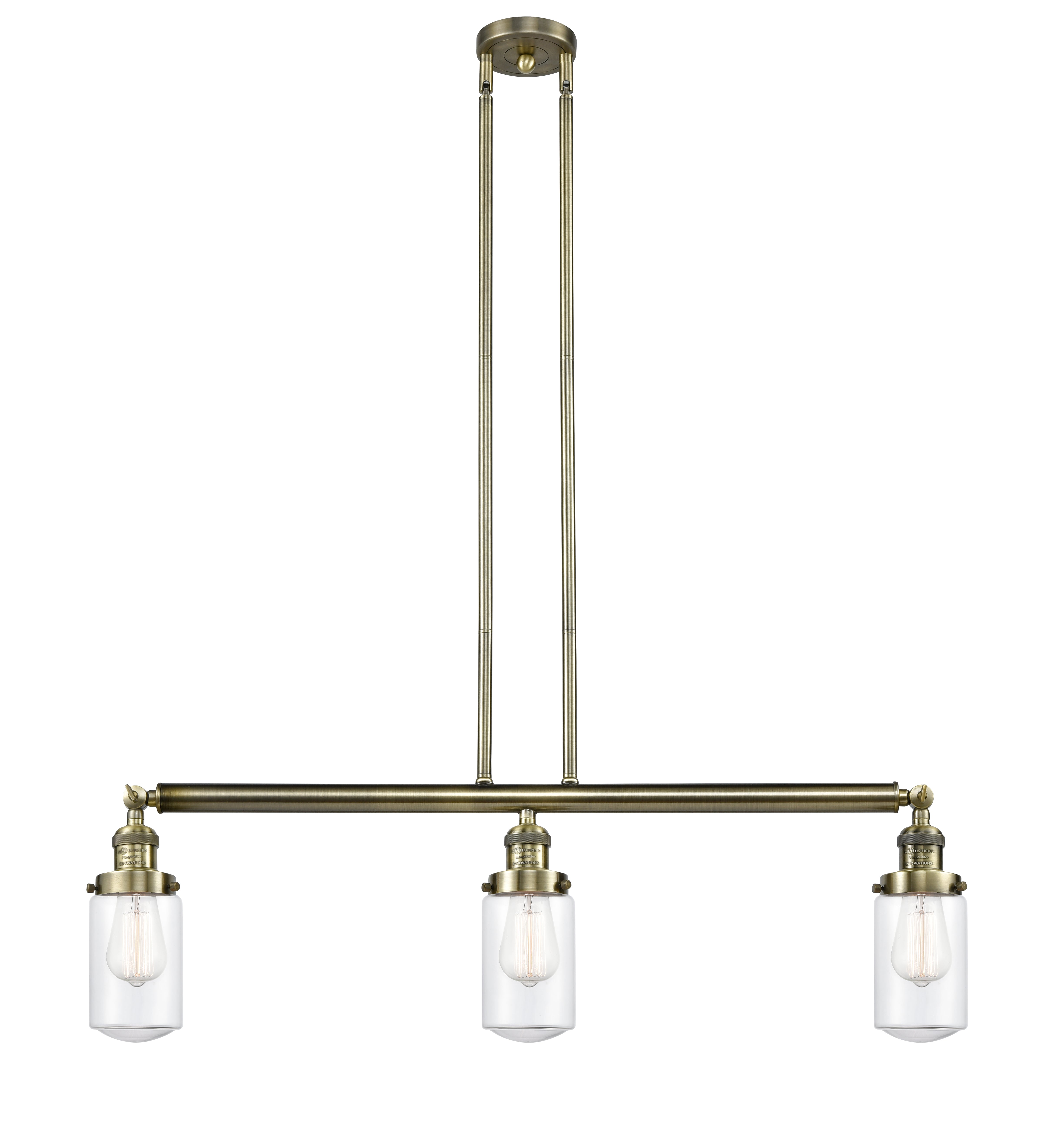 Franklin Restoration Island Light Cast Brass