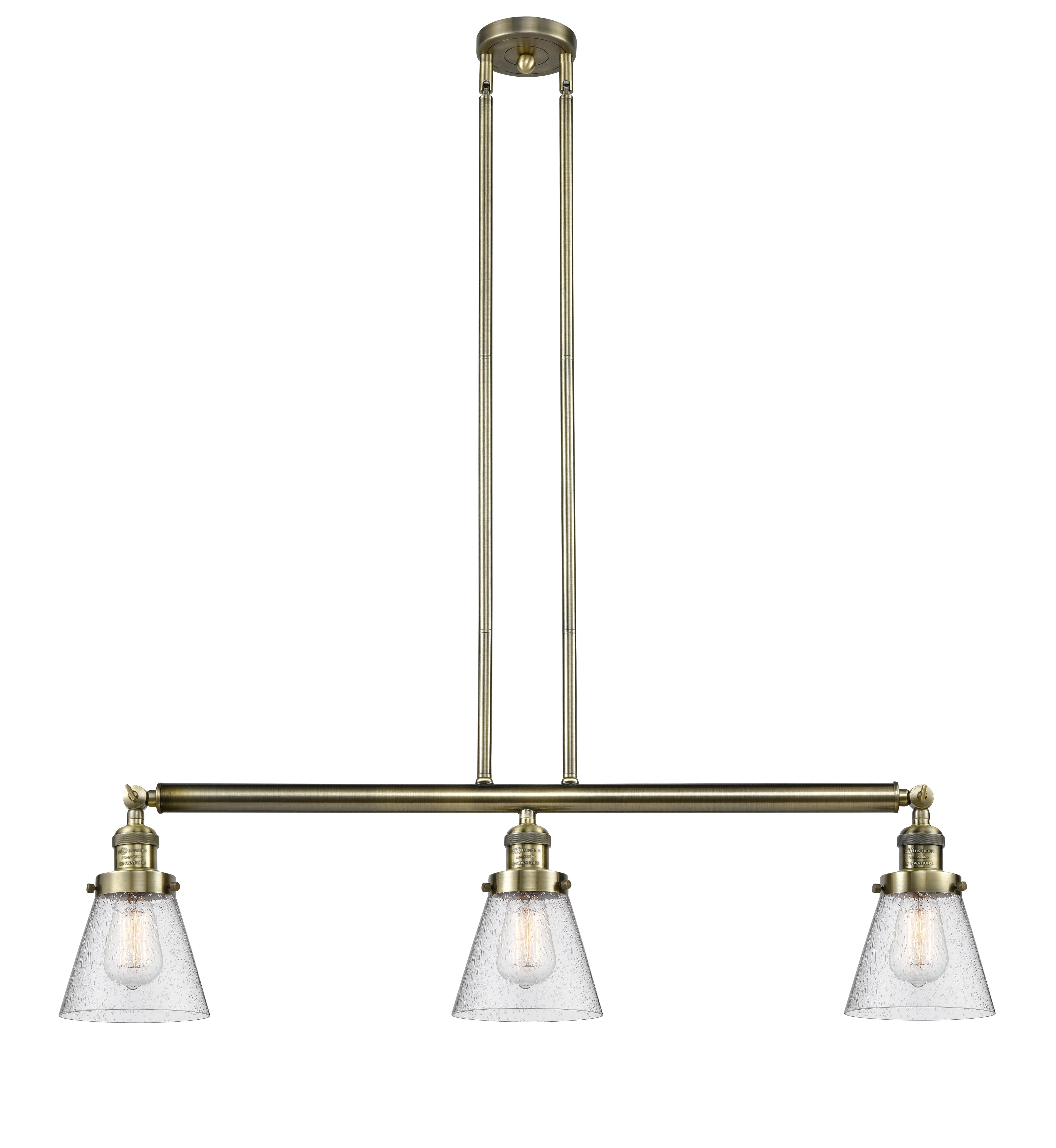 Franklin Restoration Glass Steel Light