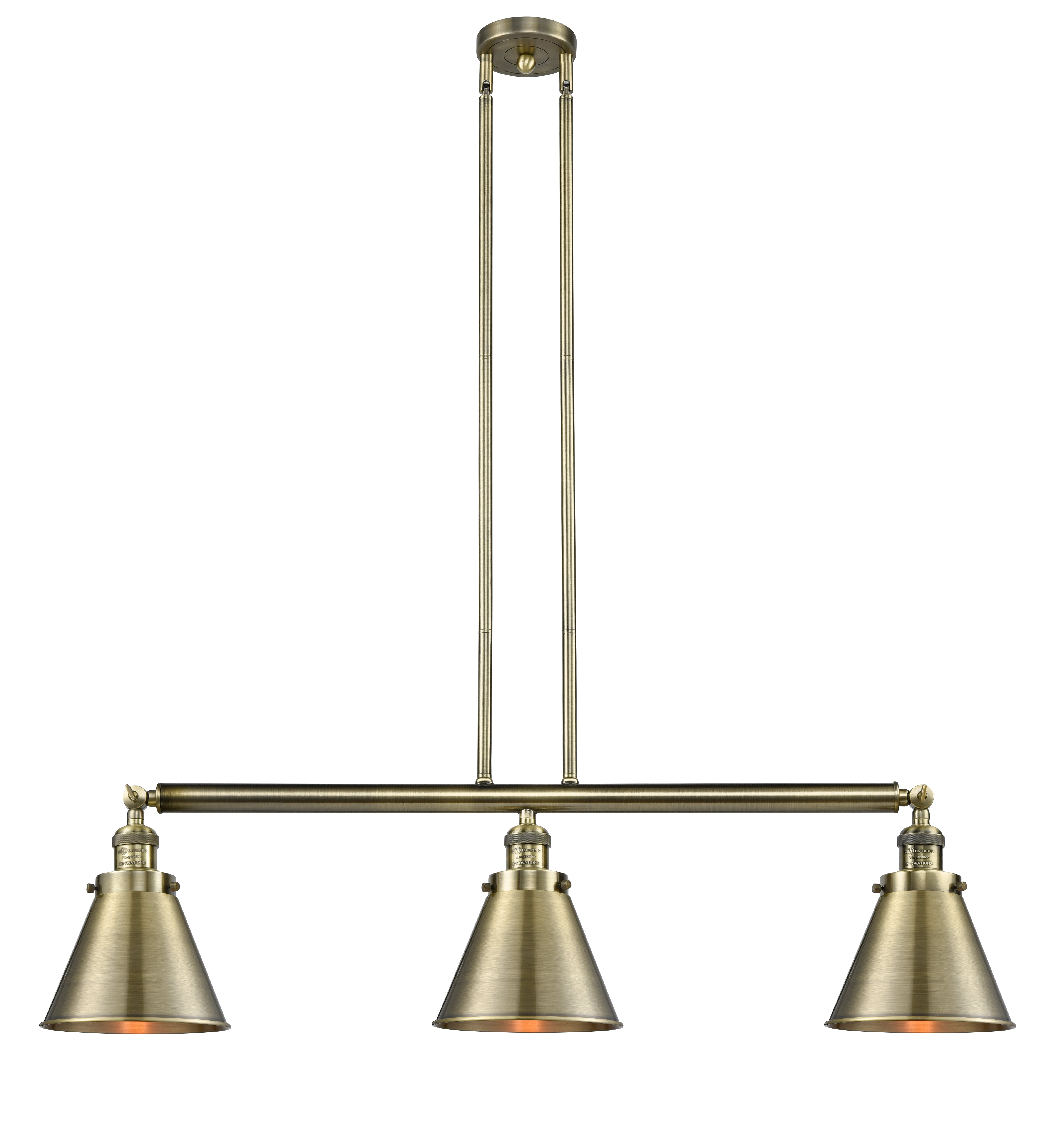 Franklin Restoration Island Light Cast Brass
