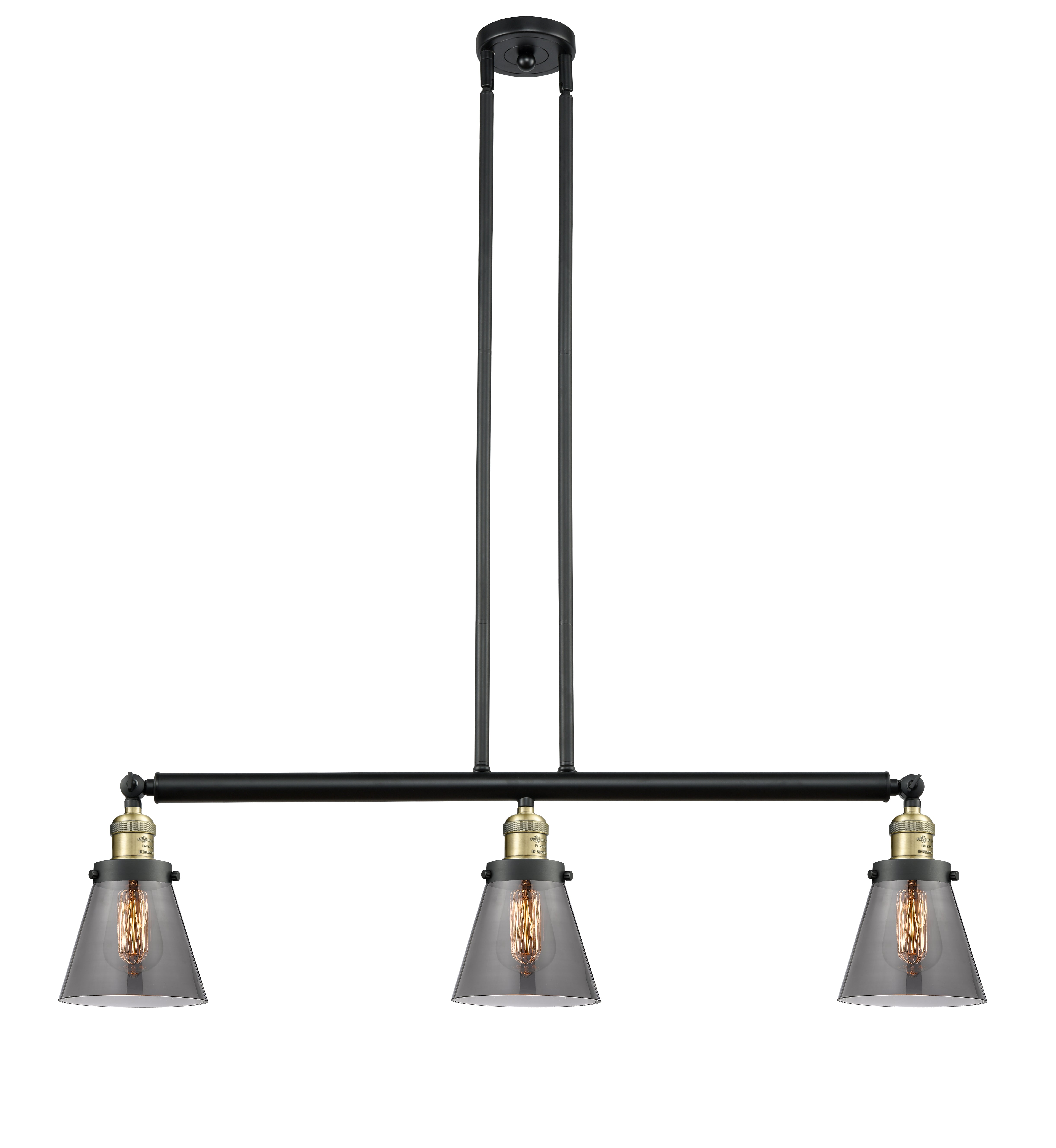 Franklin Restoration Glass Steel Light