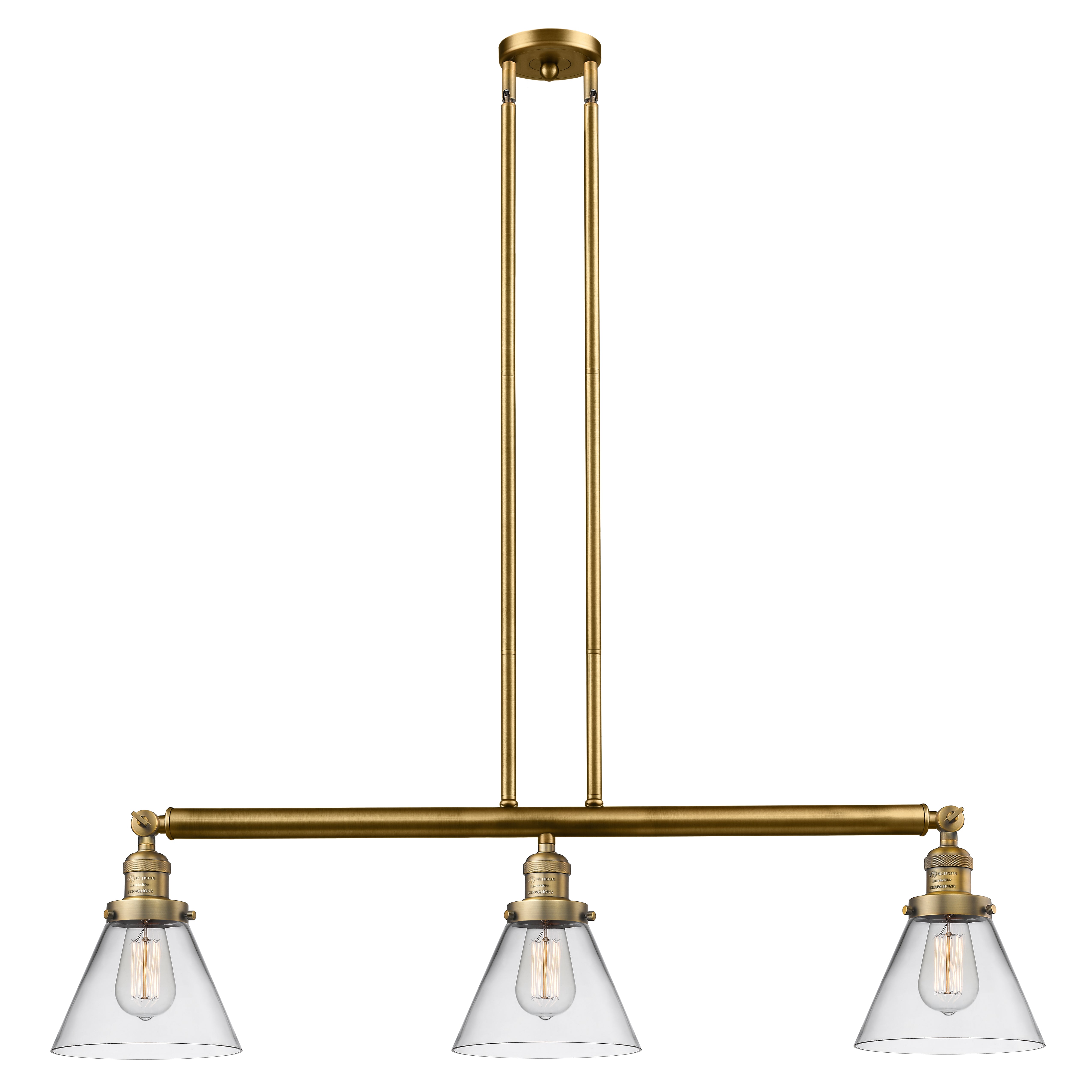 Franklin Restoration Light Cast Brass 6W