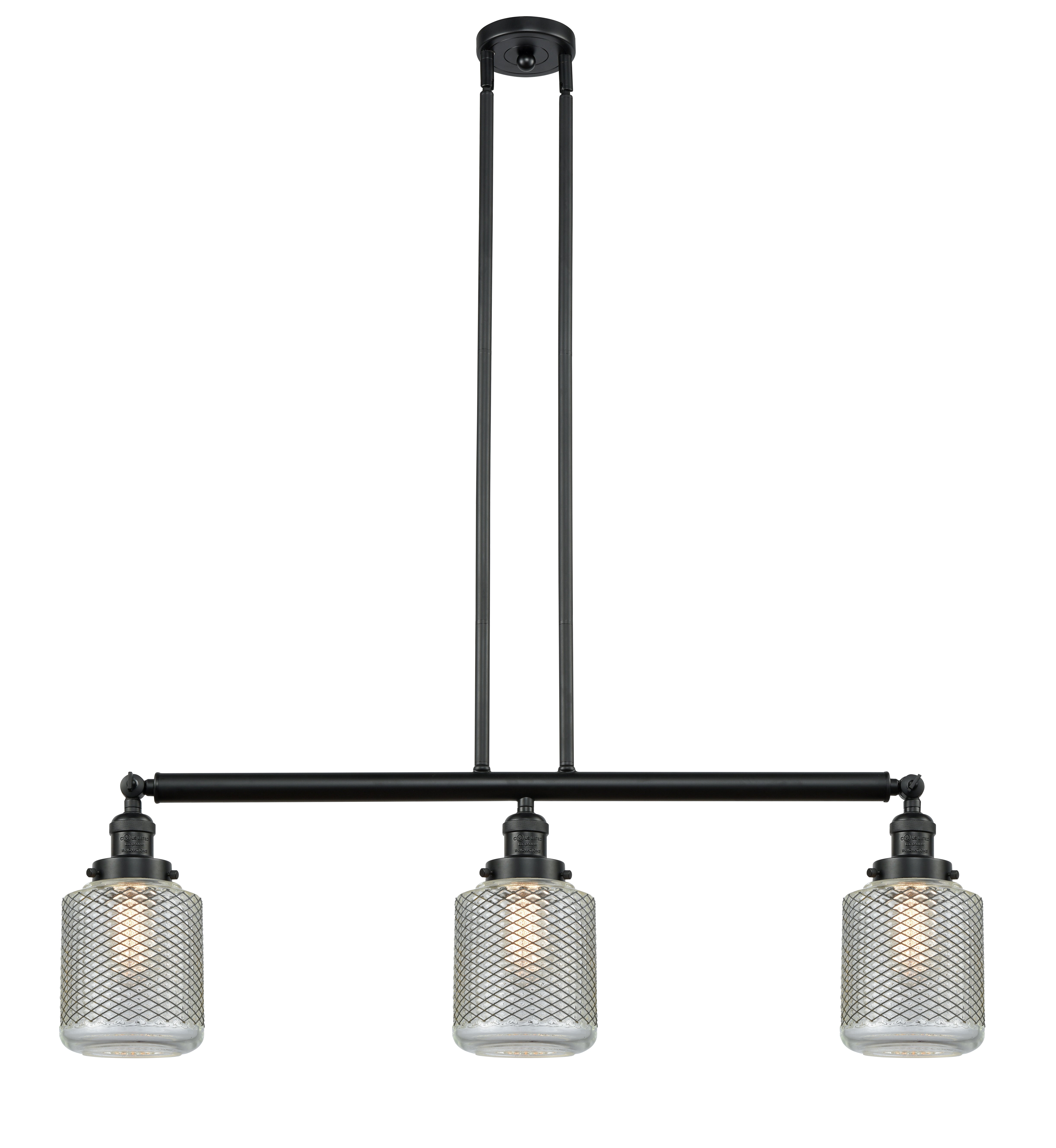 Franklin Restoration Island Light Steel Glass