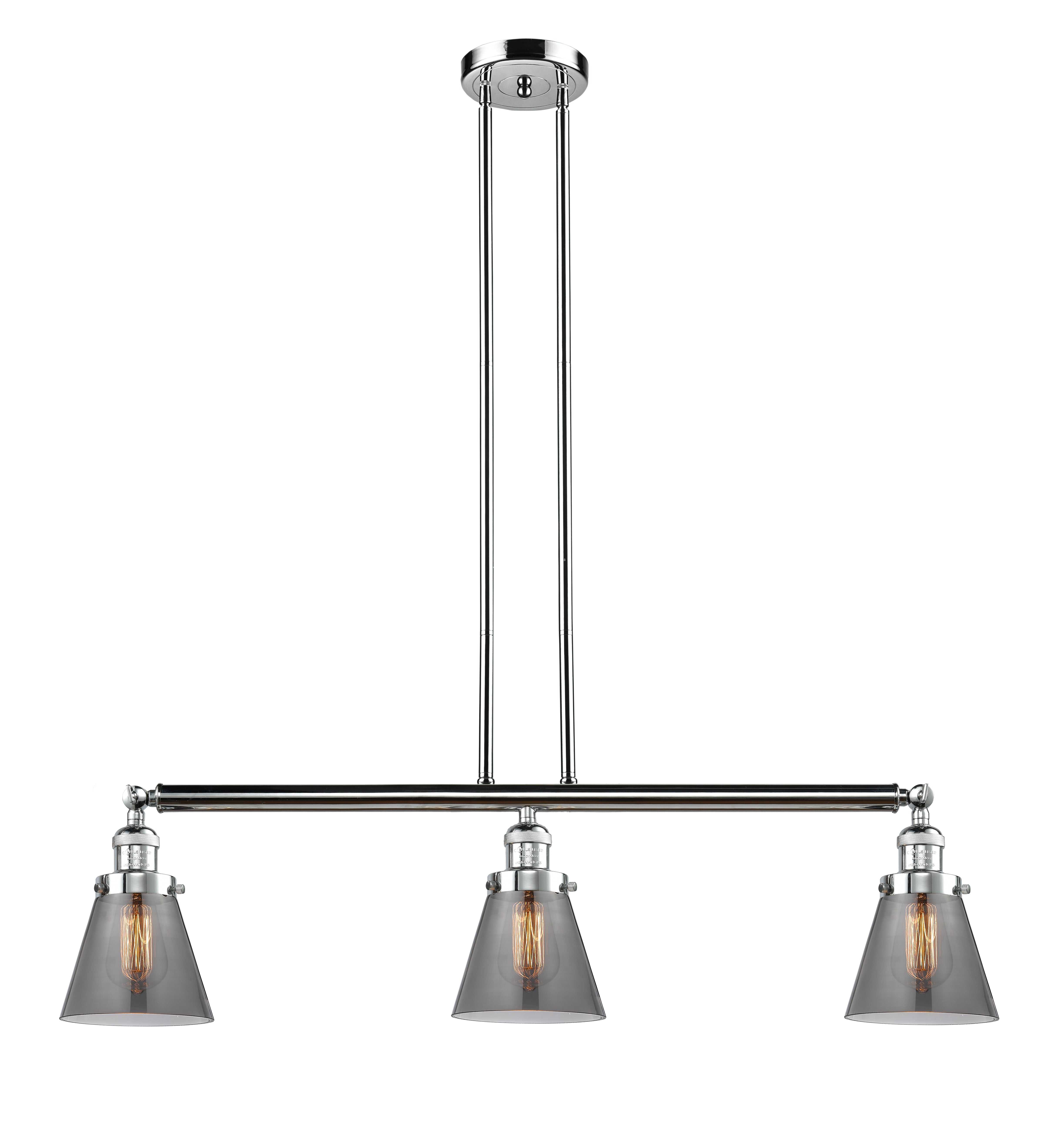Franklin Restoration Glass Steel Light