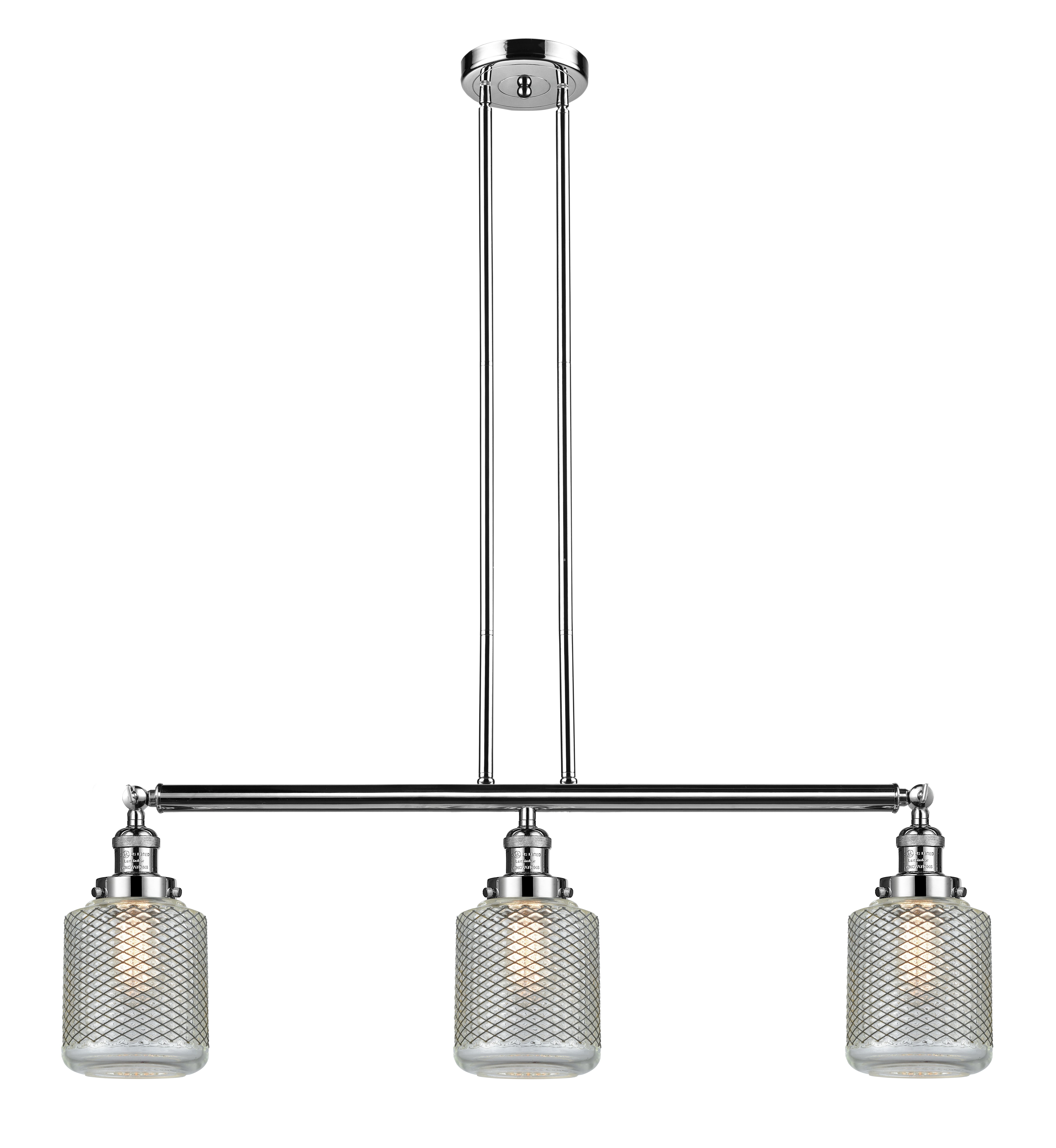 Franklin Restoration Island Light Steel Glass