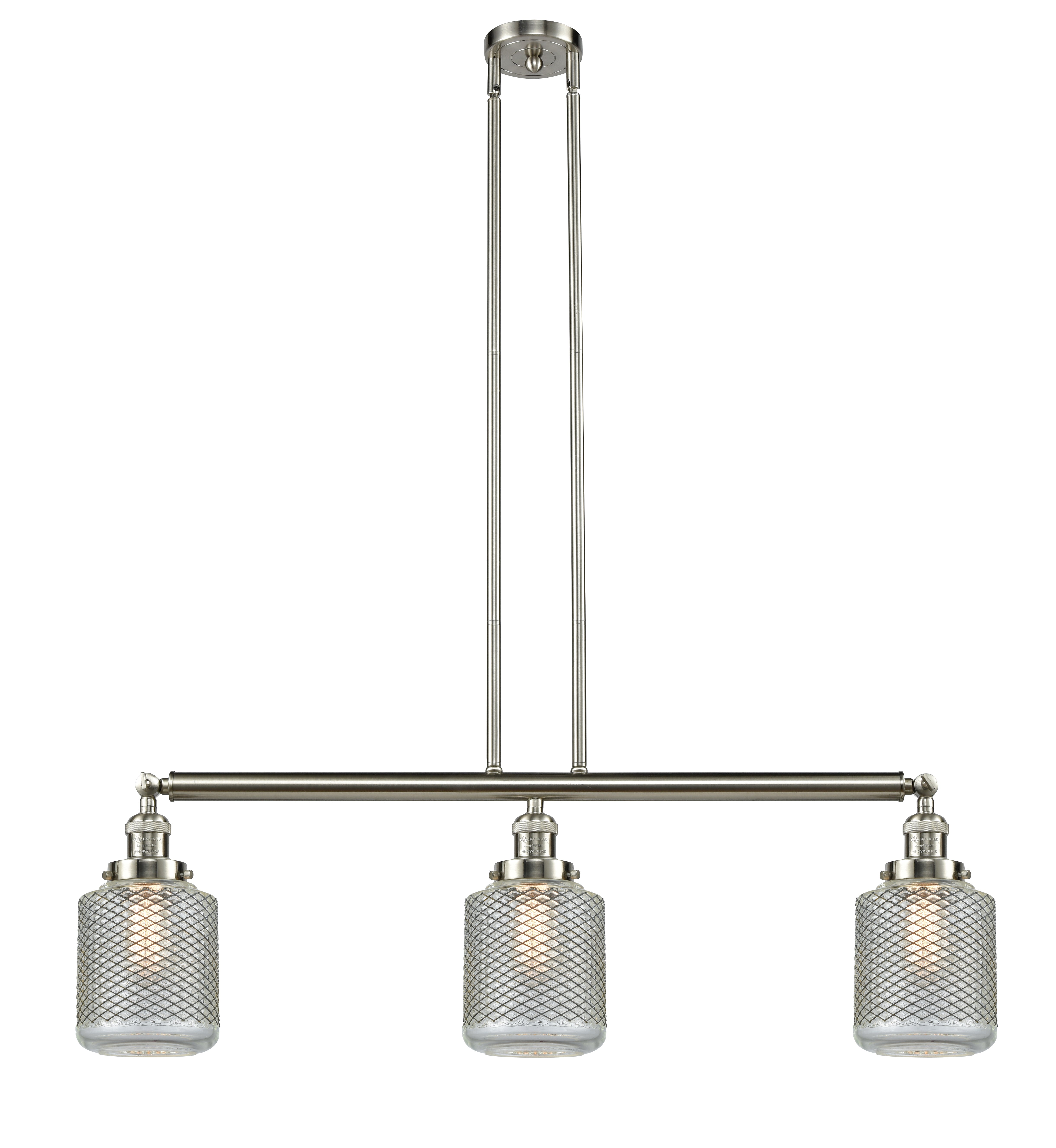 Franklin Restoration Island Light Steel Glass