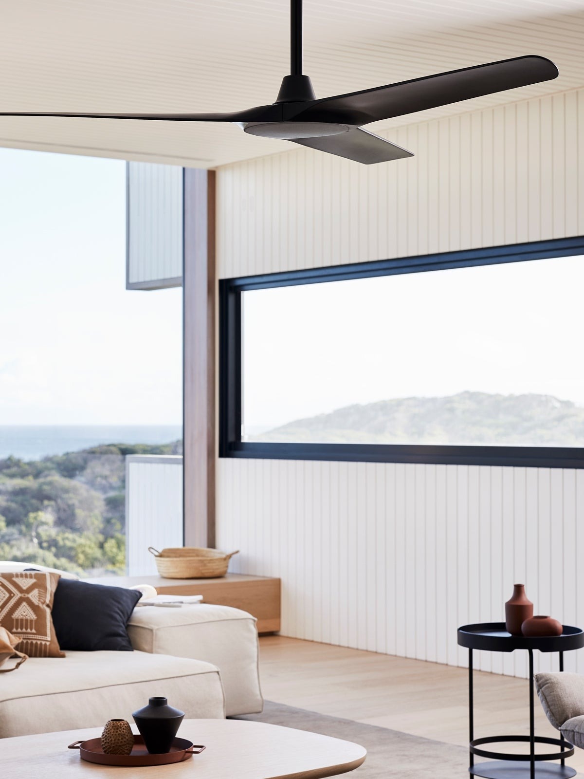 Abyss 56 Inch Black DC Fan IP66 Wet Rated