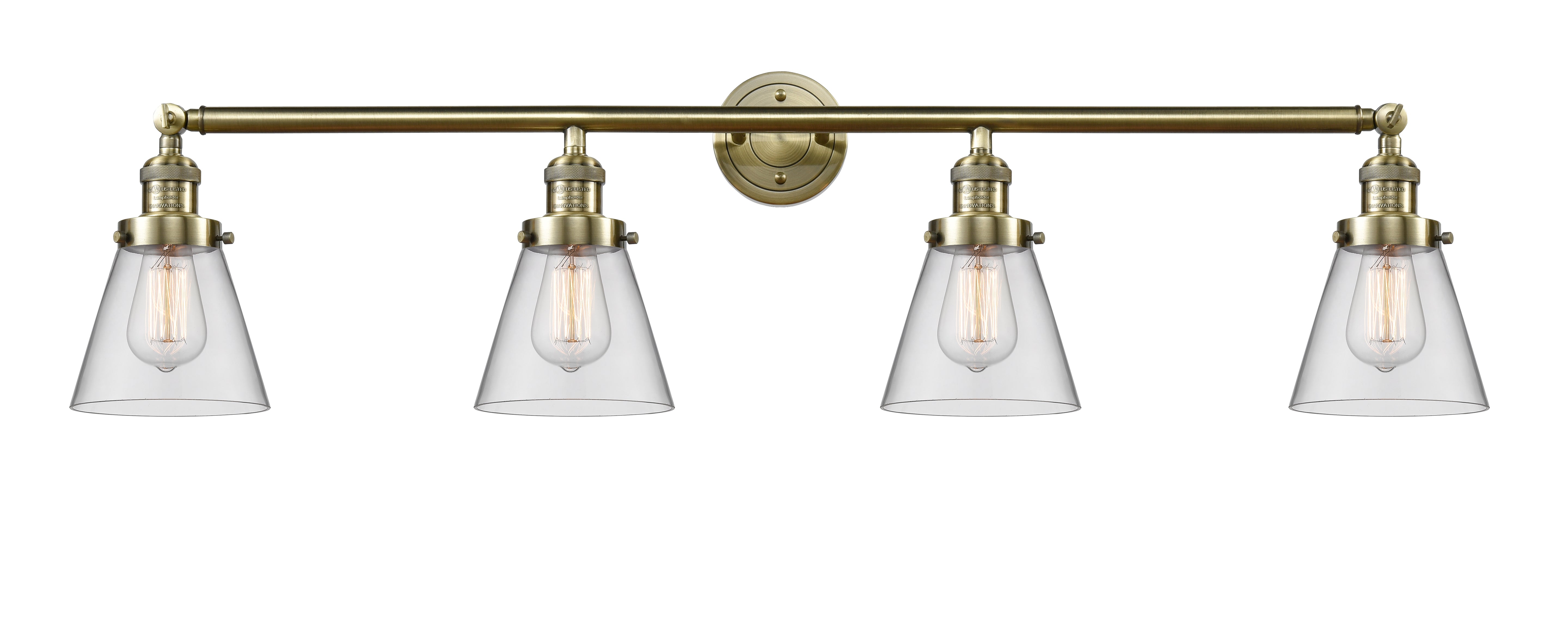 Franklin Restoration Vanity Light Cast Brass