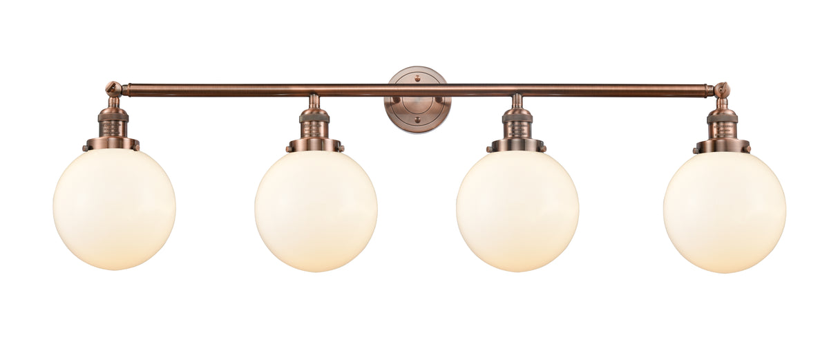 Beacon 44-Inch 4-Light Bath Vanity Light with LED Bulbs