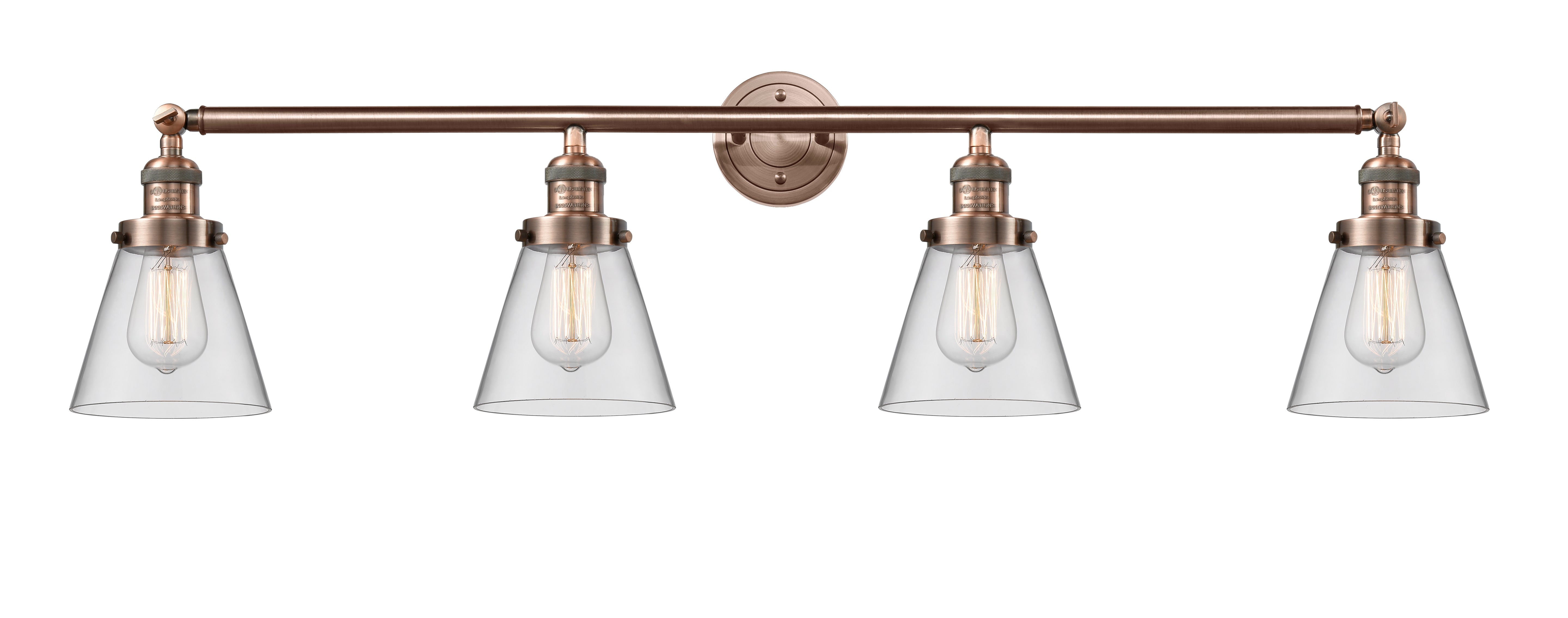 Franklin Restoration Vanity Light Cast Brass