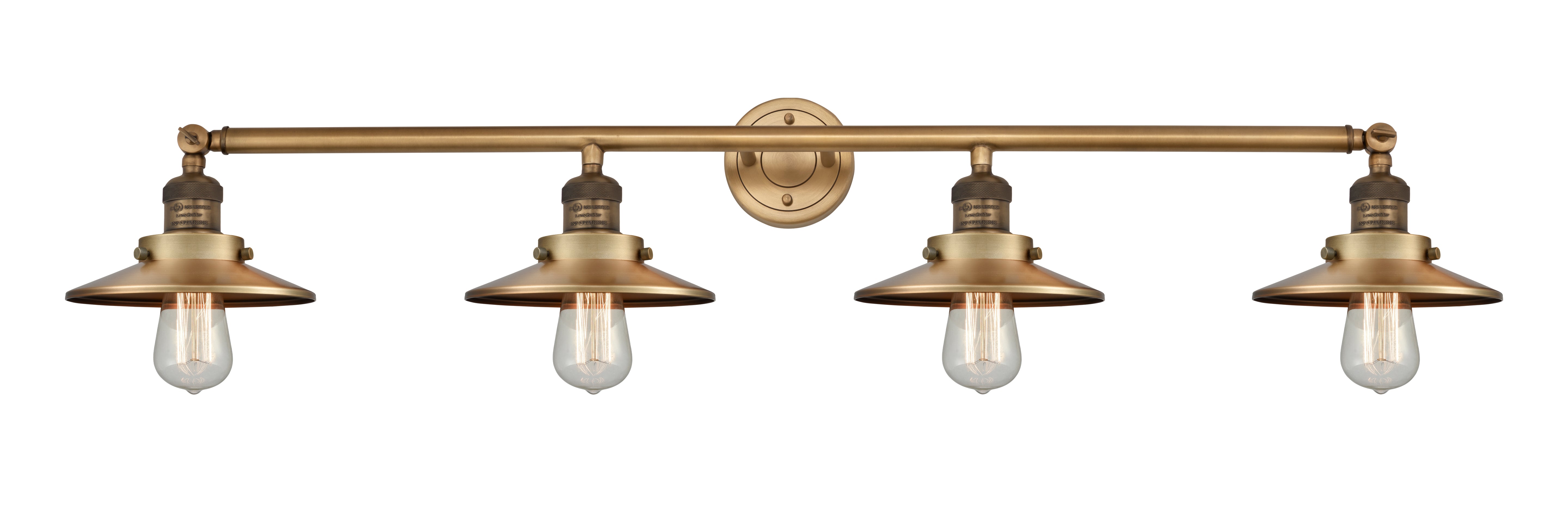 Franklin Restoration Brass Bathroom Lighting