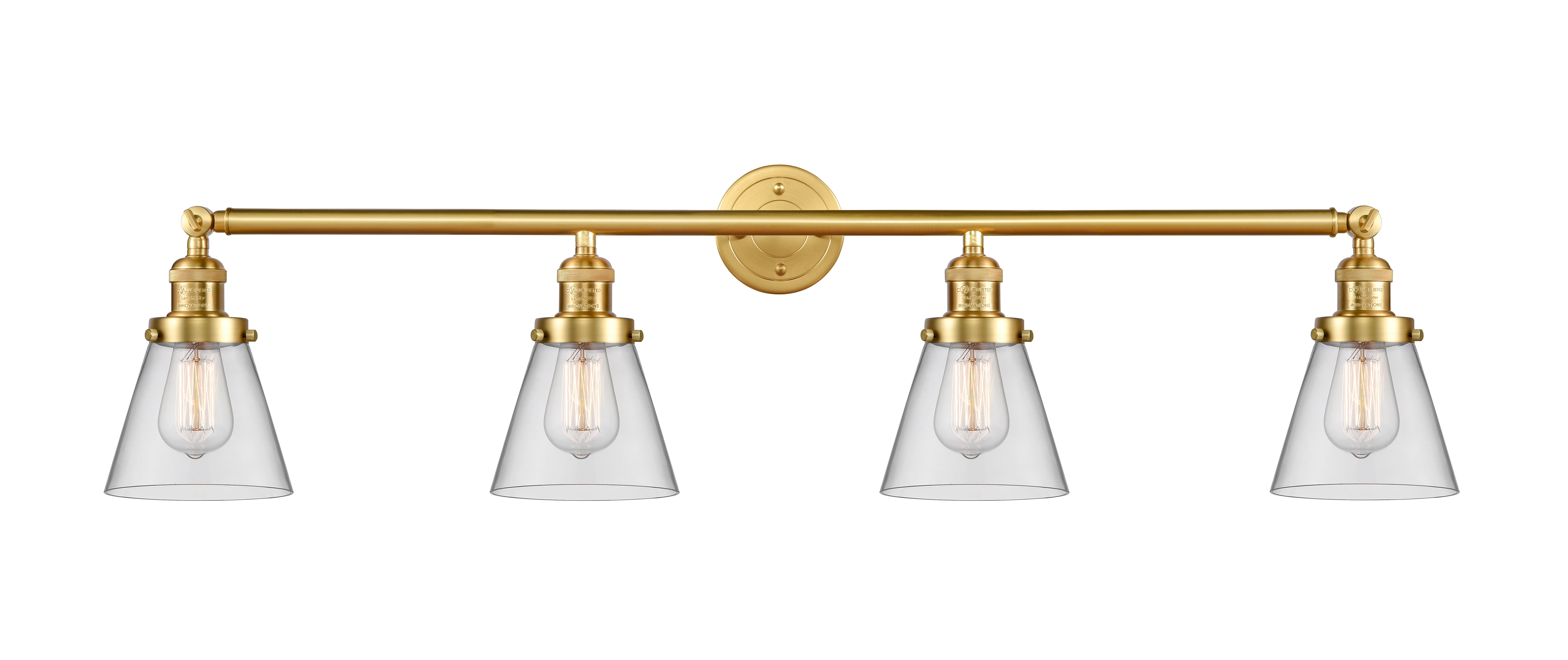 Franklin Restoration Vanity Light Cast Brass