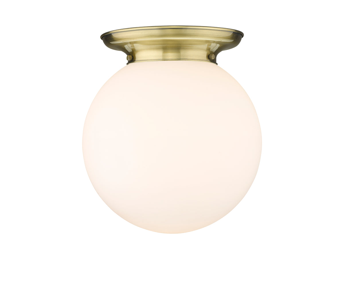 Beacon 14-Inch 1-Light Flush Mount Globe Shade