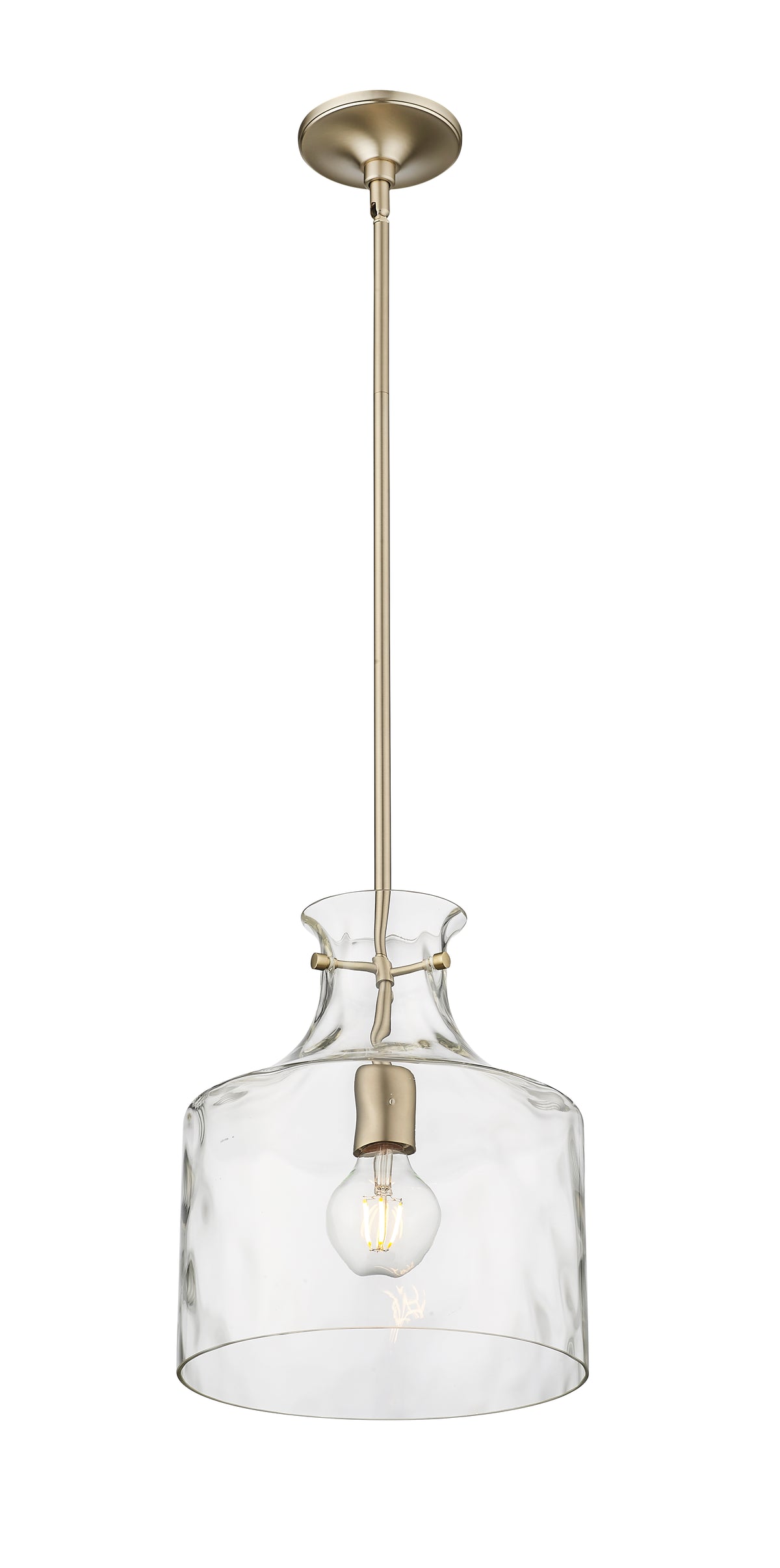13'' Santorini Modern Gold 1 Light Pendant