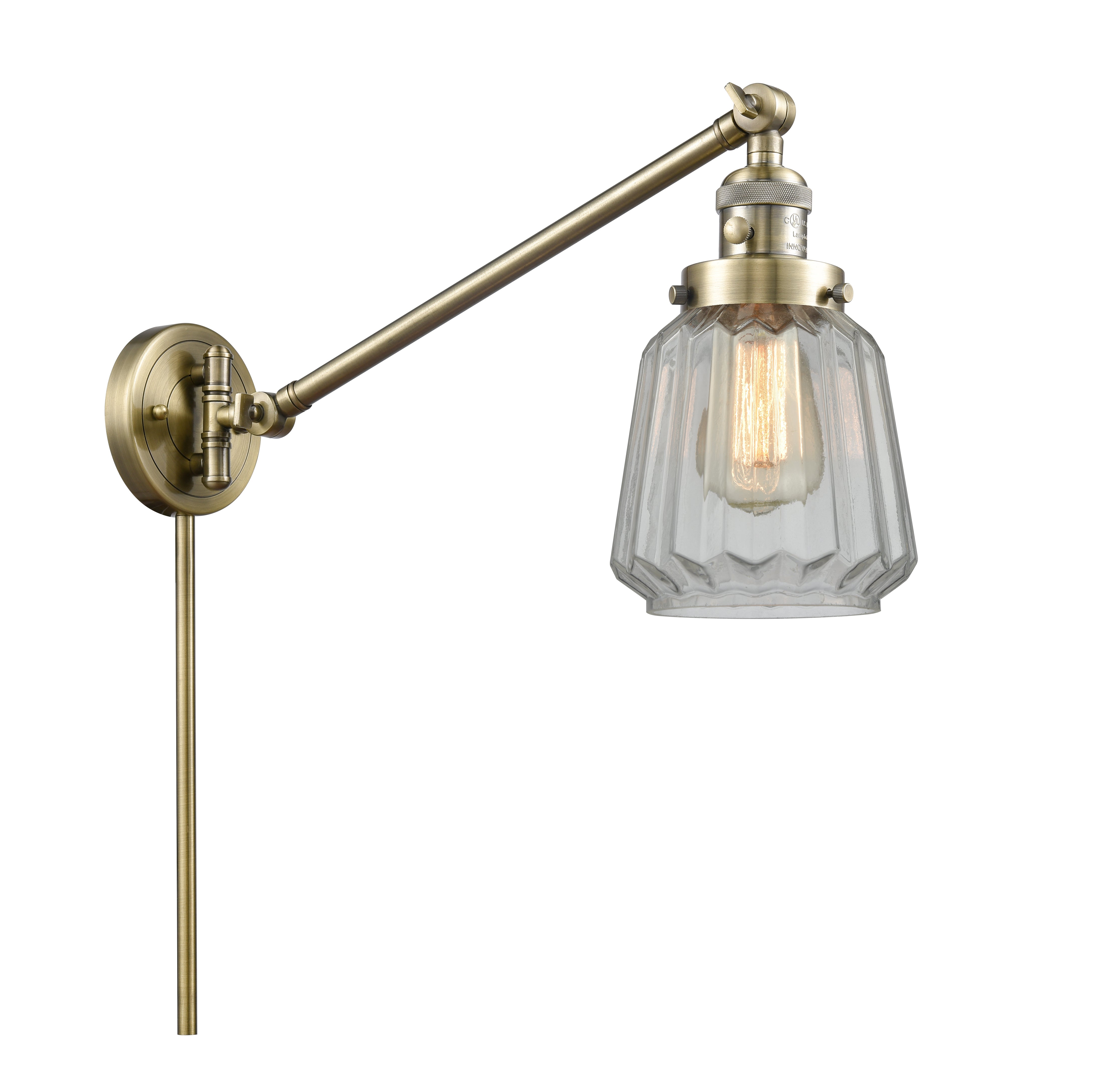 Franklin Restoration Swing Arm Cast Brass