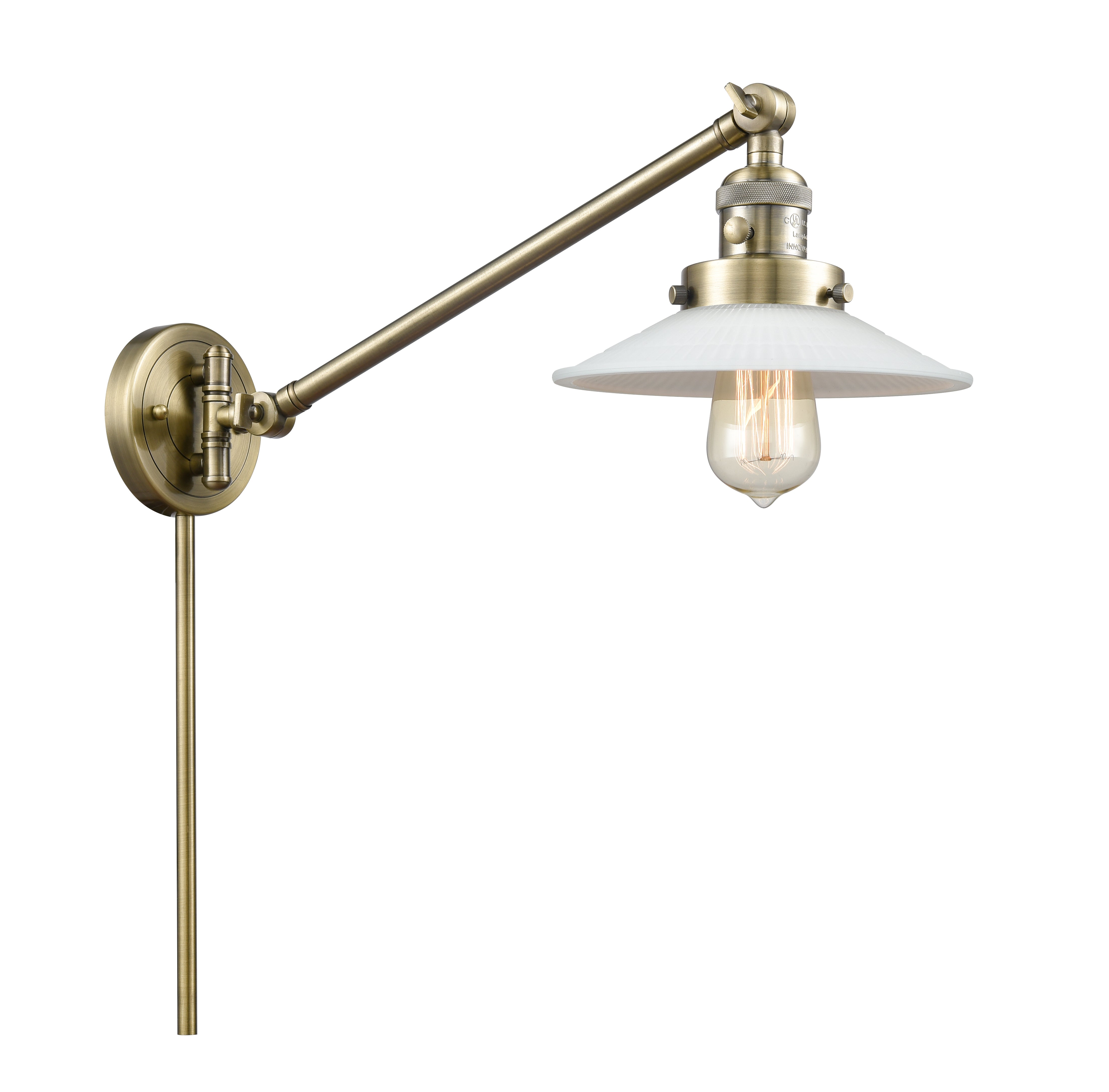 Franklin Restoration Swing Arm Cast Brass