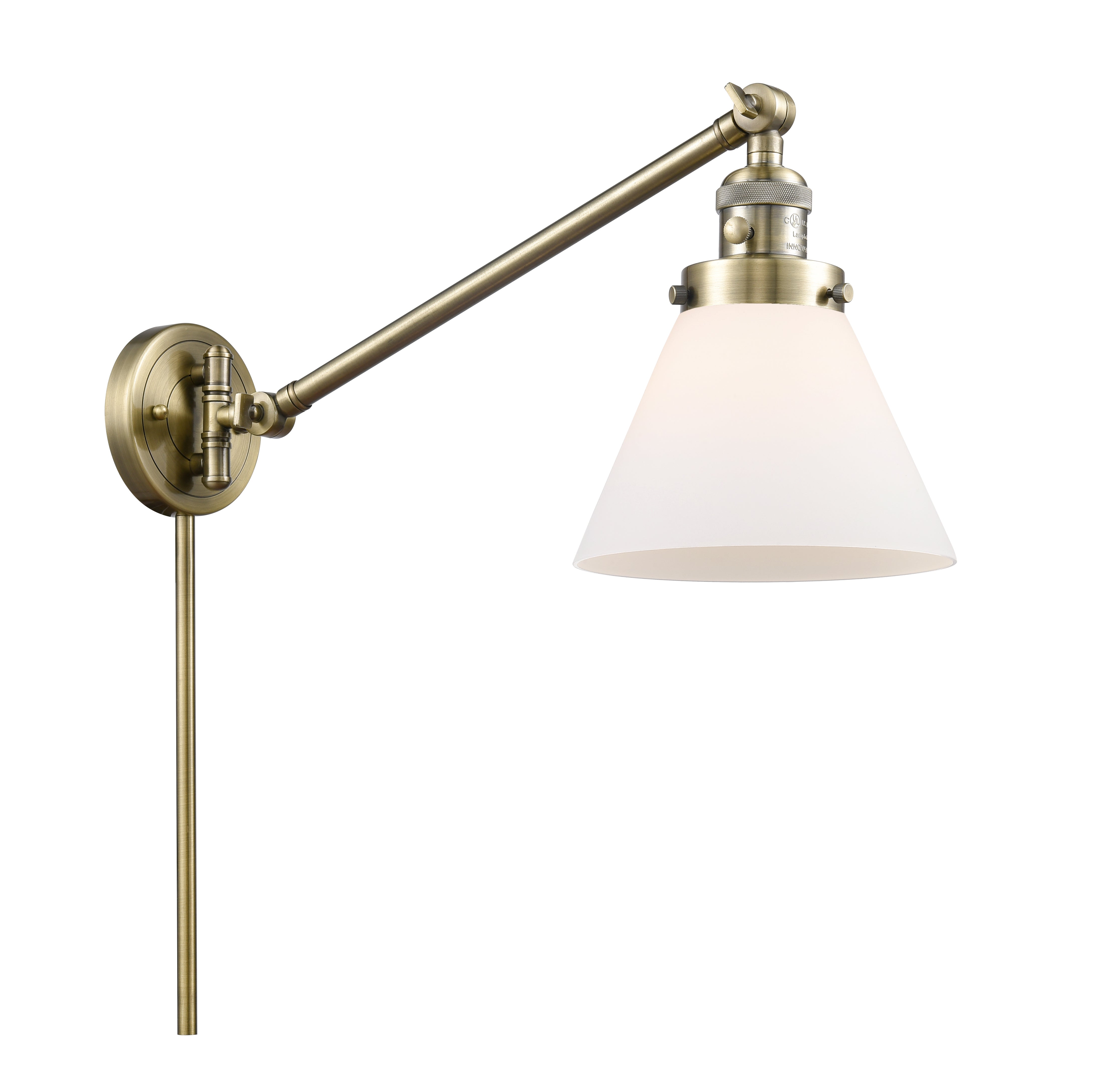 Franklin Restoration Swing Arm Cast Brass