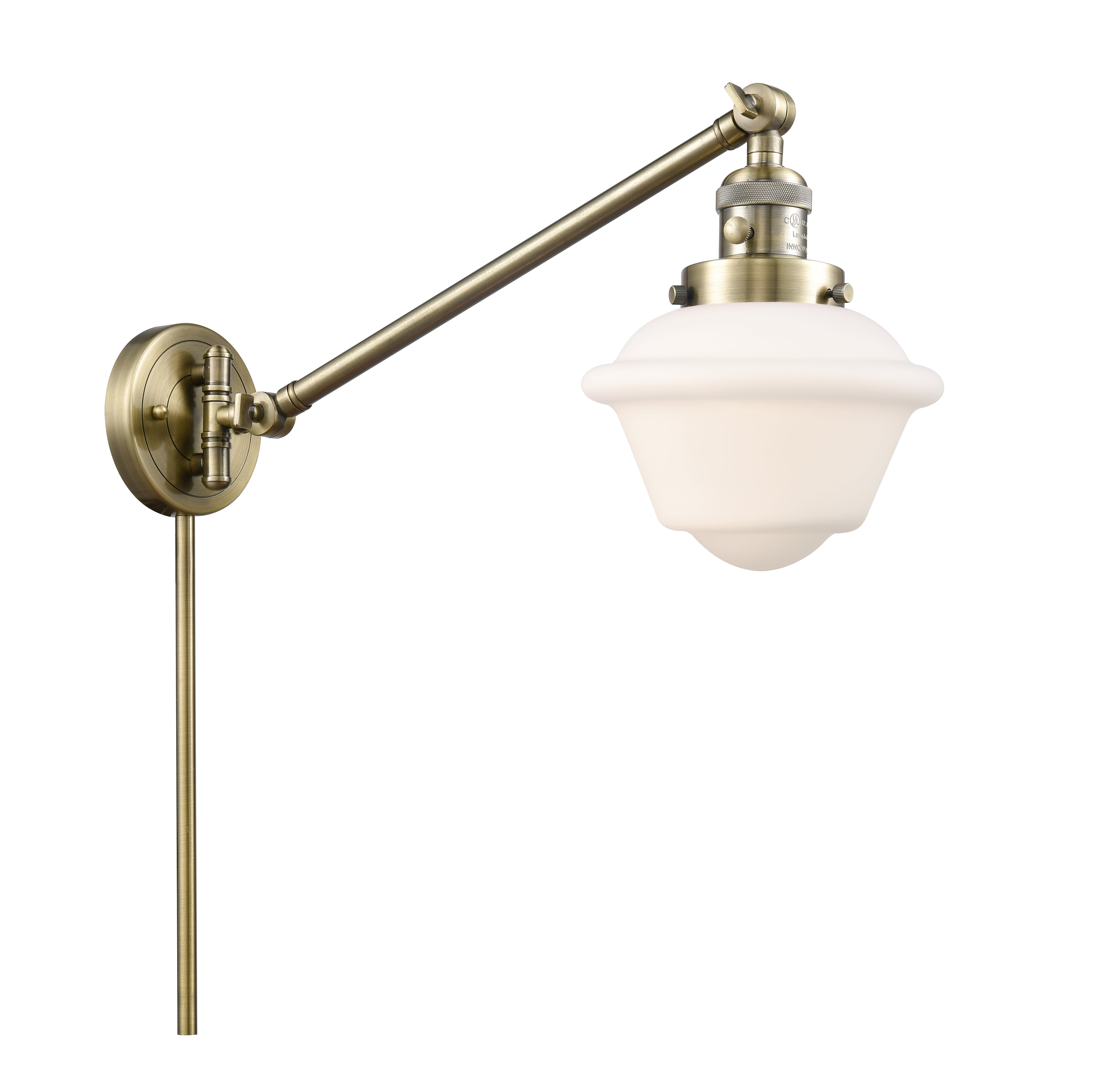 Franklin Restoration Swing Arm Cast Brass