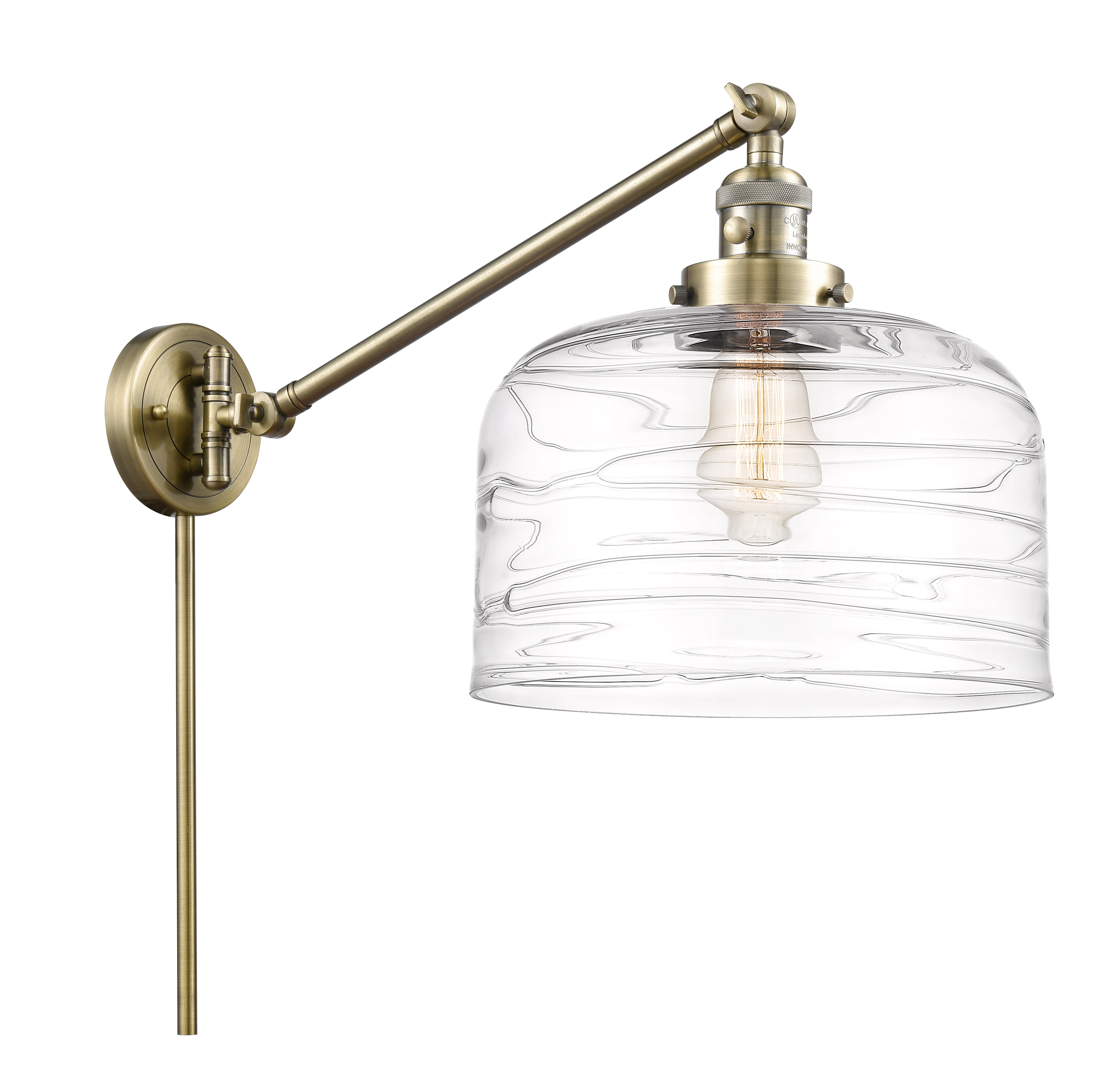 Franklin Restoration Swing Arm Cast Brass