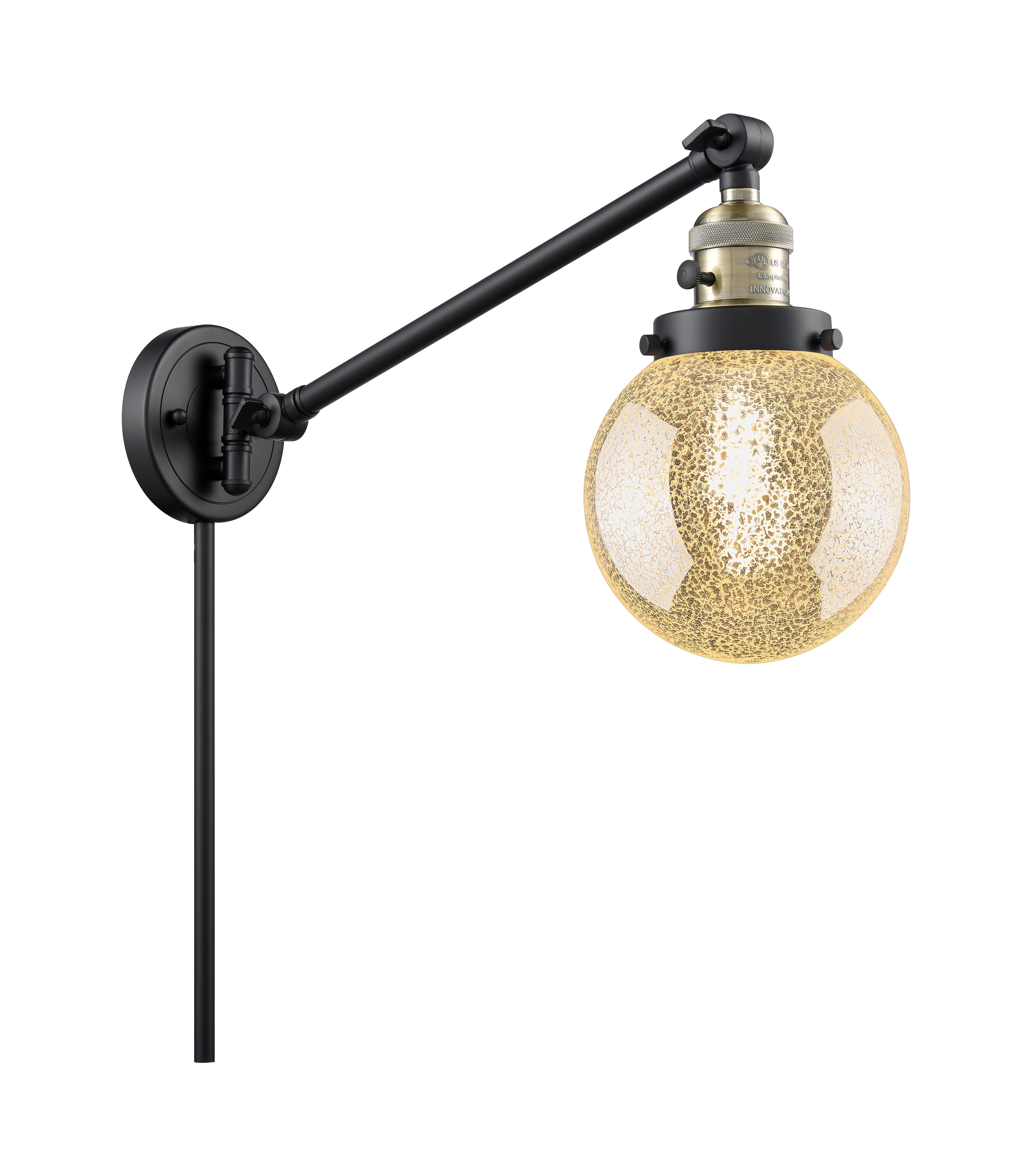 Franklin Restoration Swing Arm Cast Brass