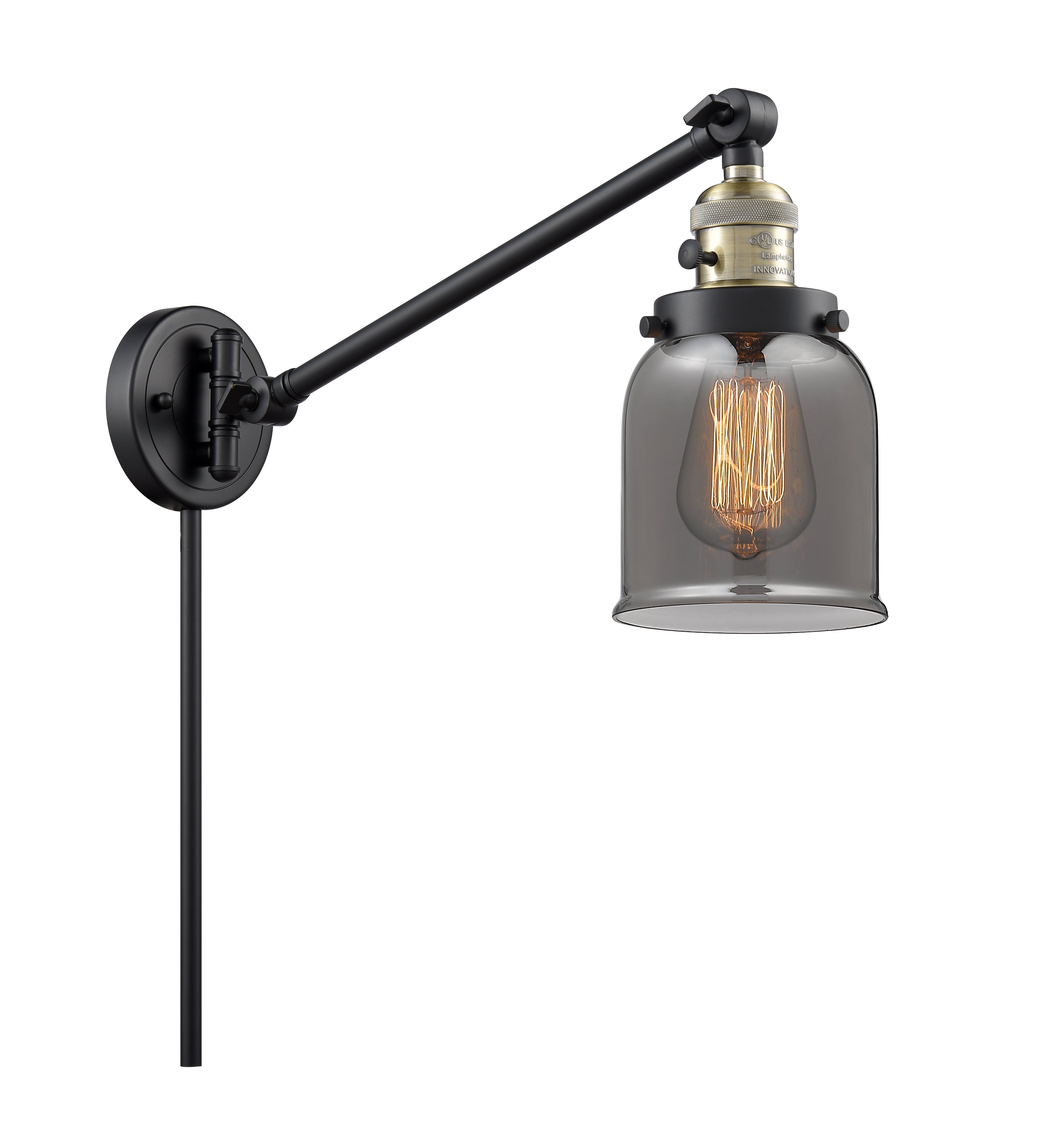 Franklin Restoration Swing Arm Cast Brass