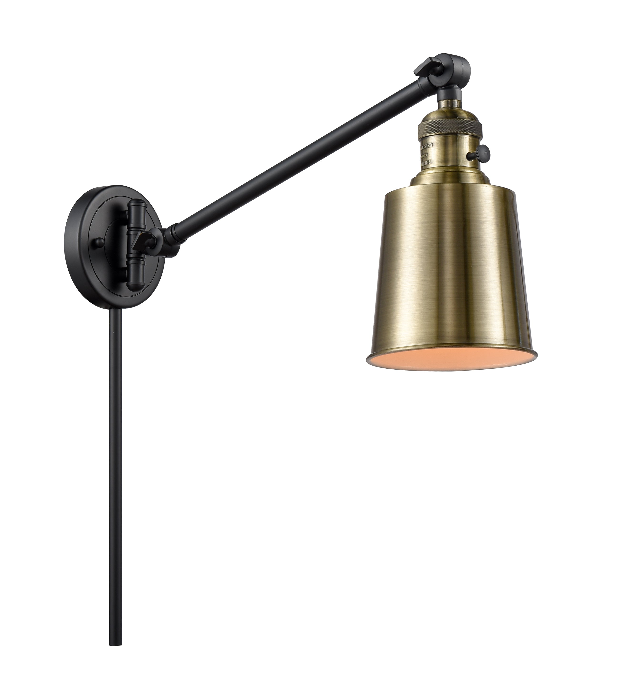 Franklin Restoration Swing Arm Cast Brass