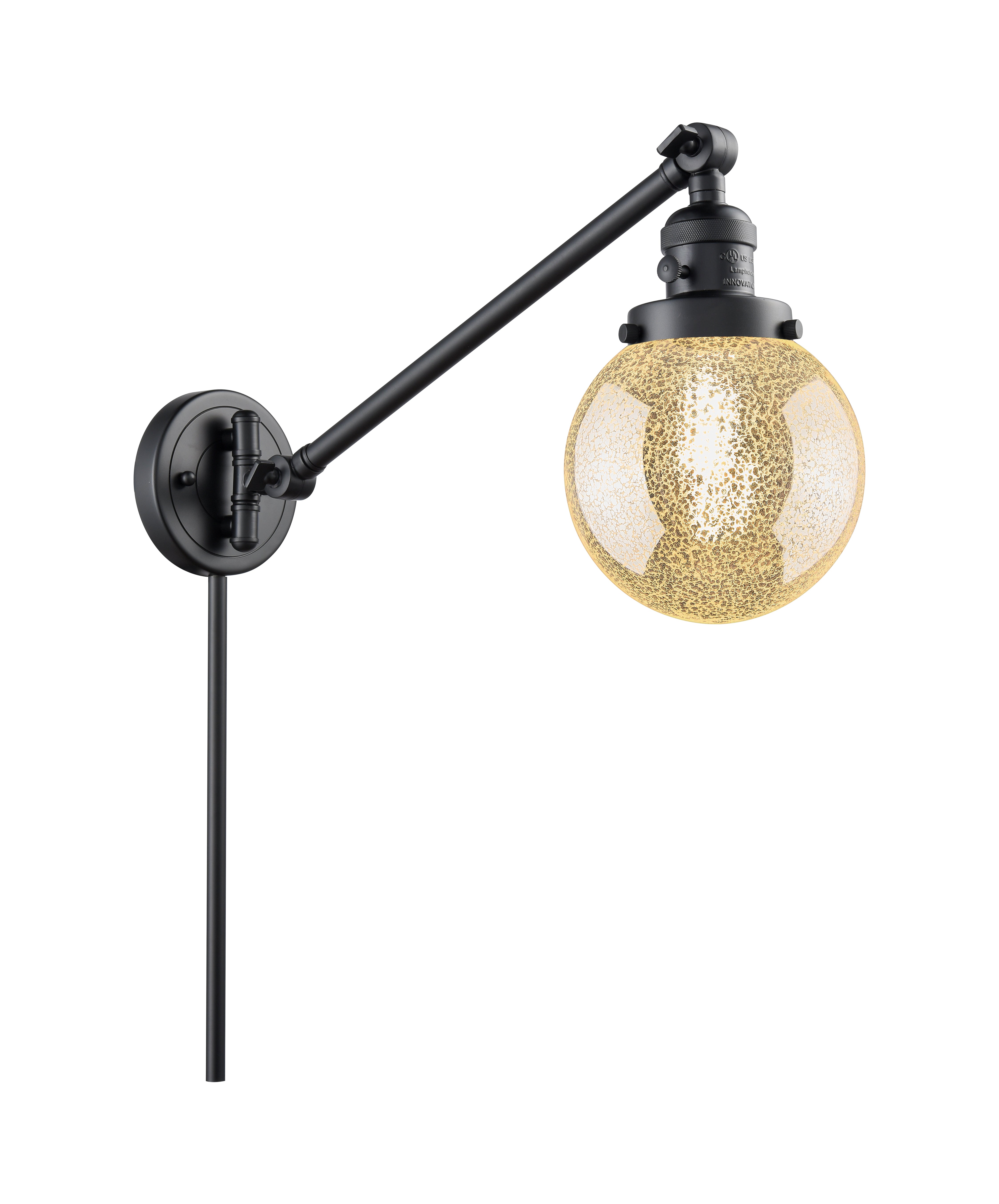 Franklin Restoration Swing Arm Cast Brass