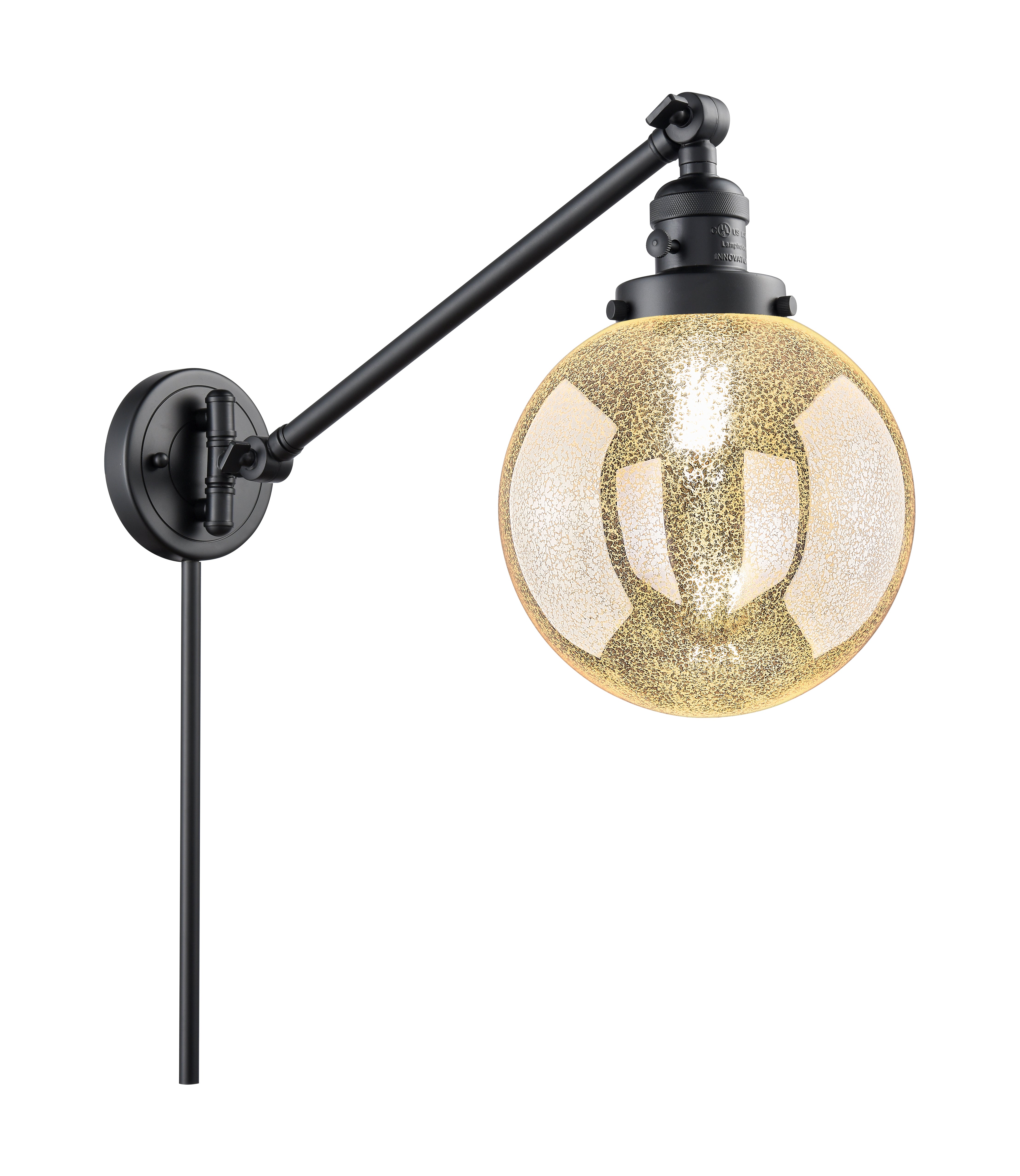 Franklin Restoration Swing Arm Cast Brass