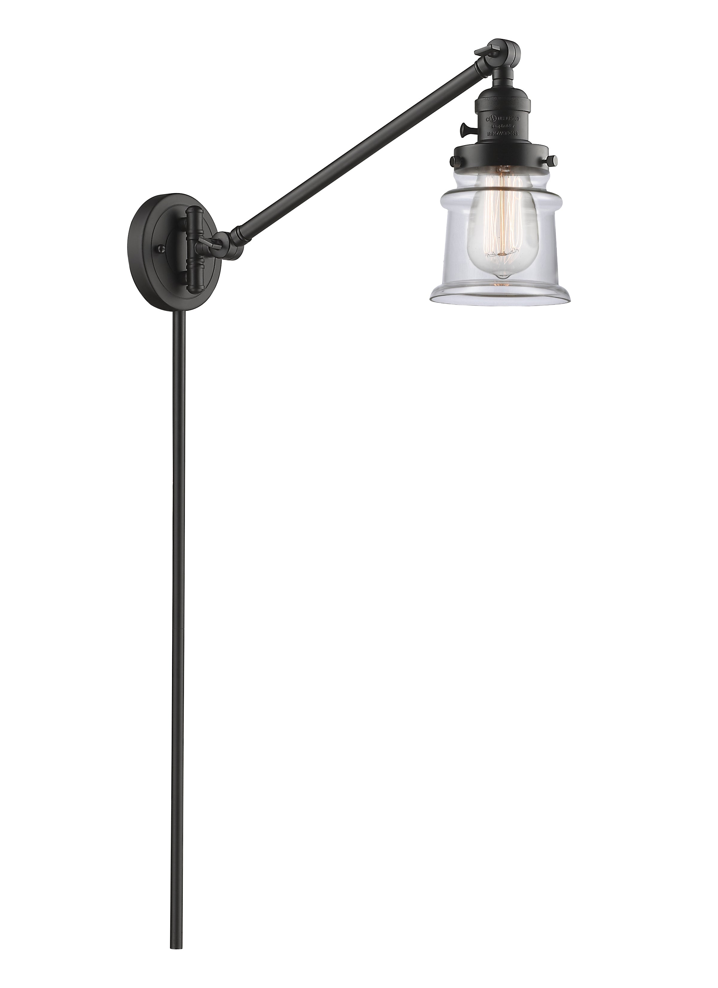 Franklin Restoration Swing Arm Cast Brass
