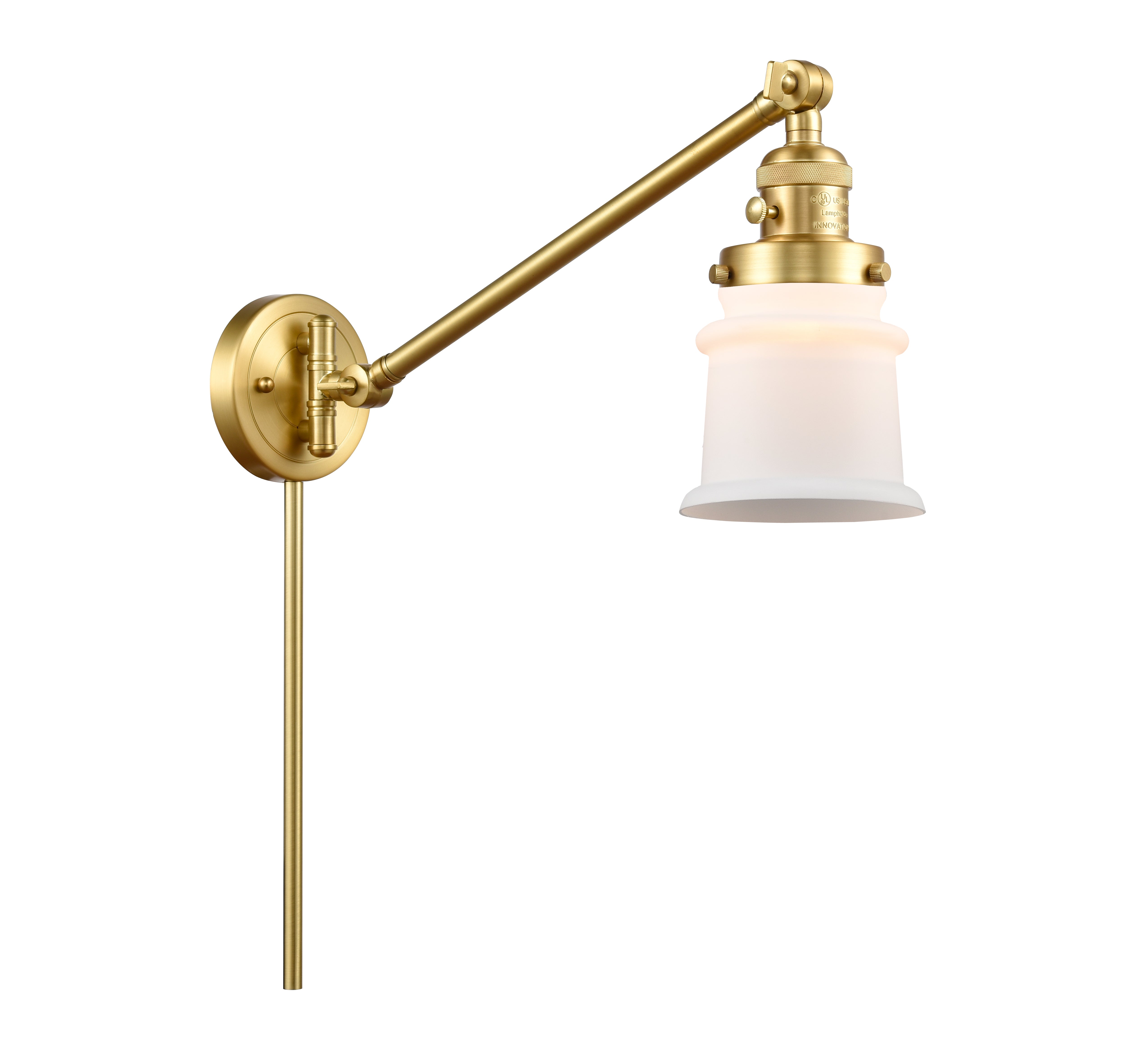 Franklin Restoration Swing Arm Cast Brass