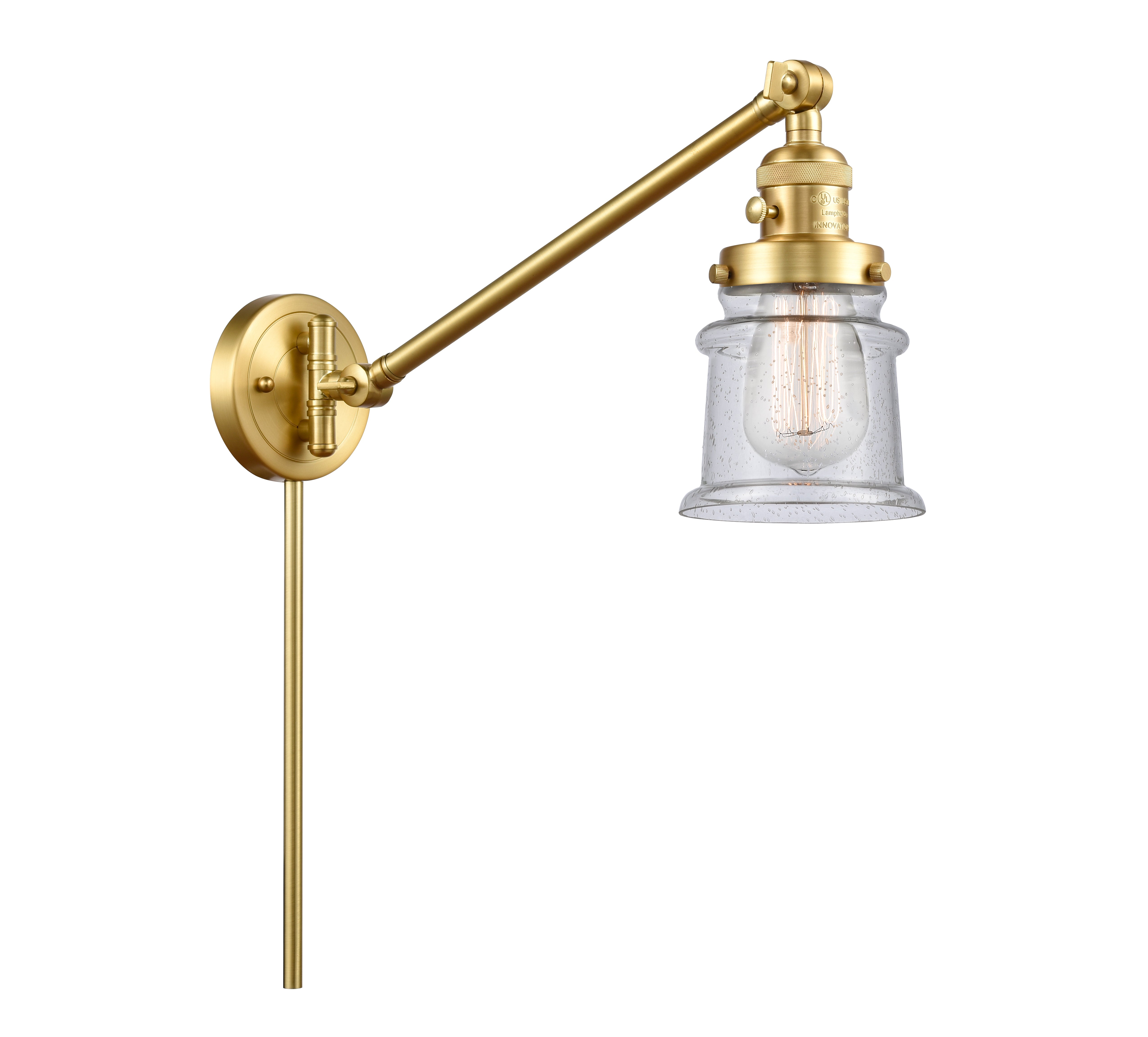 Franklin Restoration Swing Arm Cast Brass