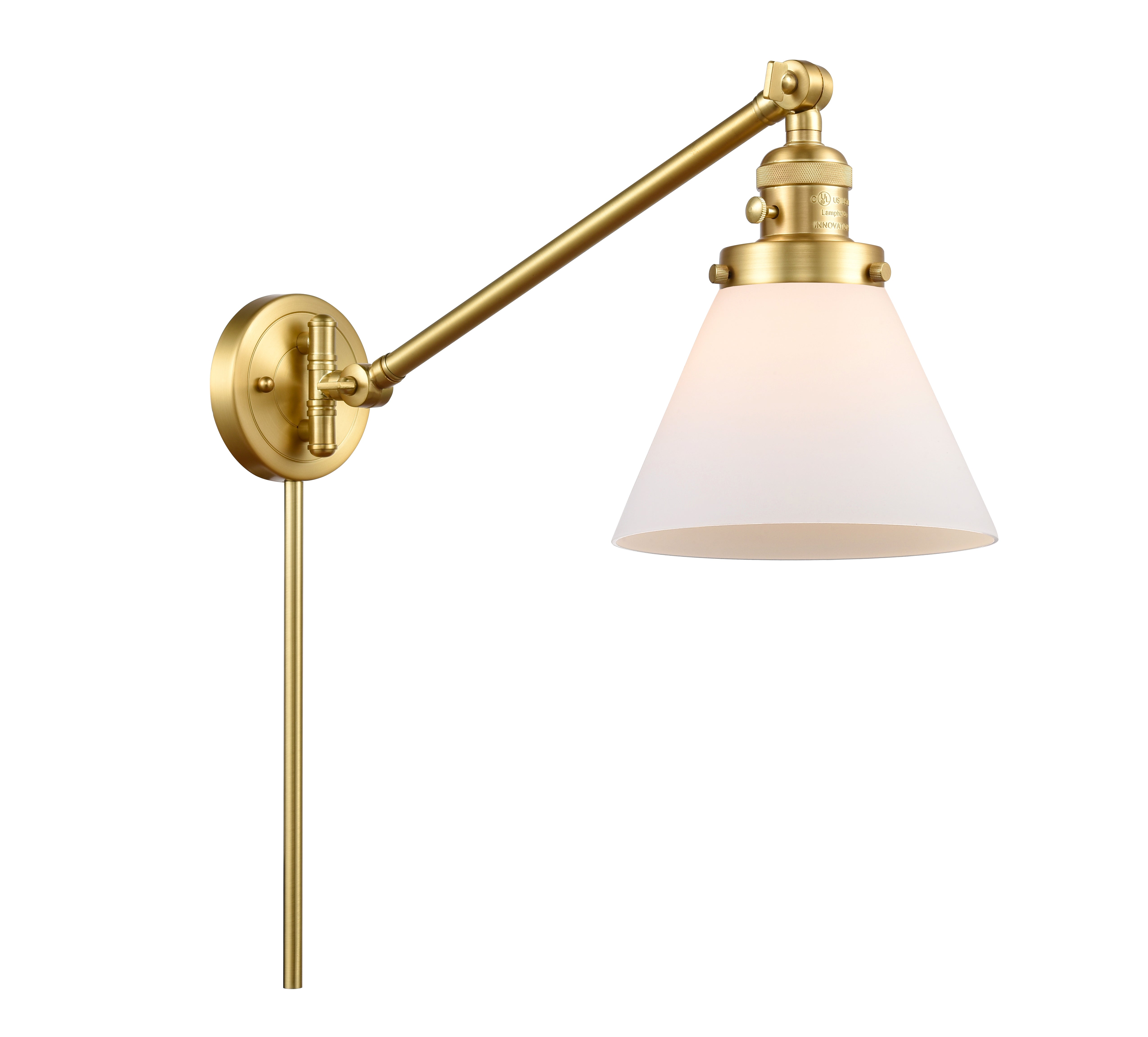Franklin Restoration Swing Arm Cast Brass