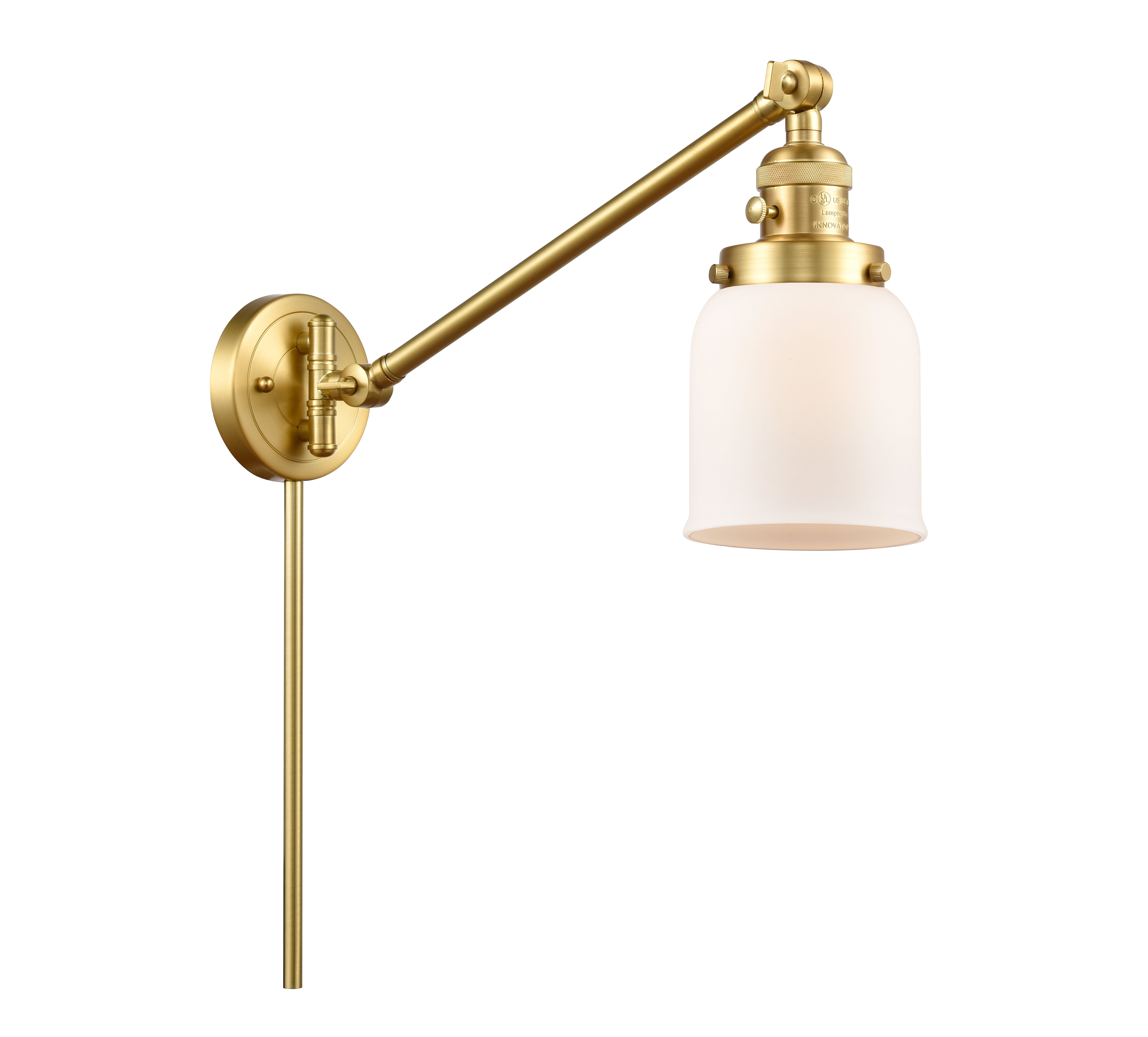 Franklin Restoration Swing Arm Cast Brass
