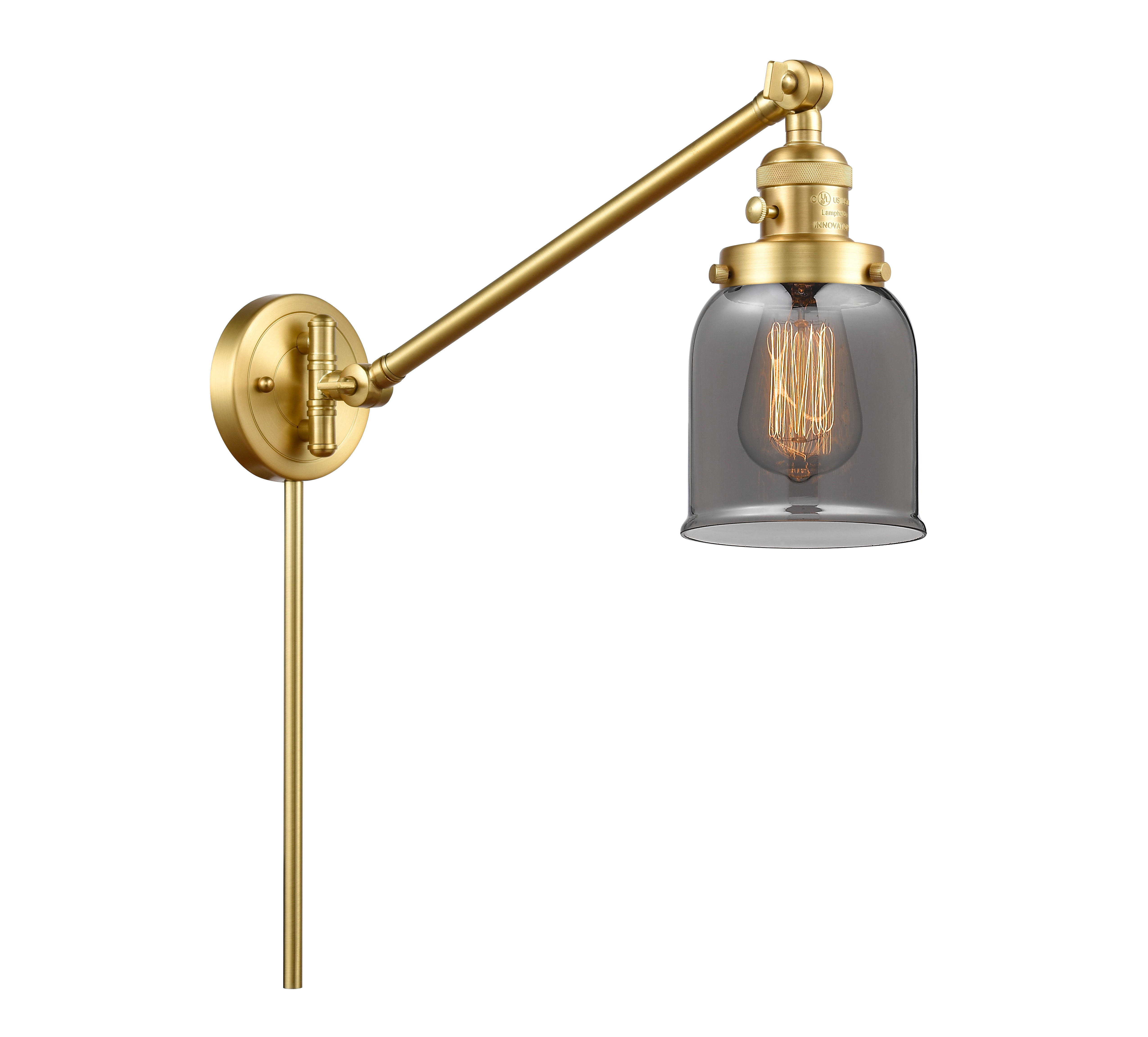 Franklin Restoration Swing Arm Cast Brass