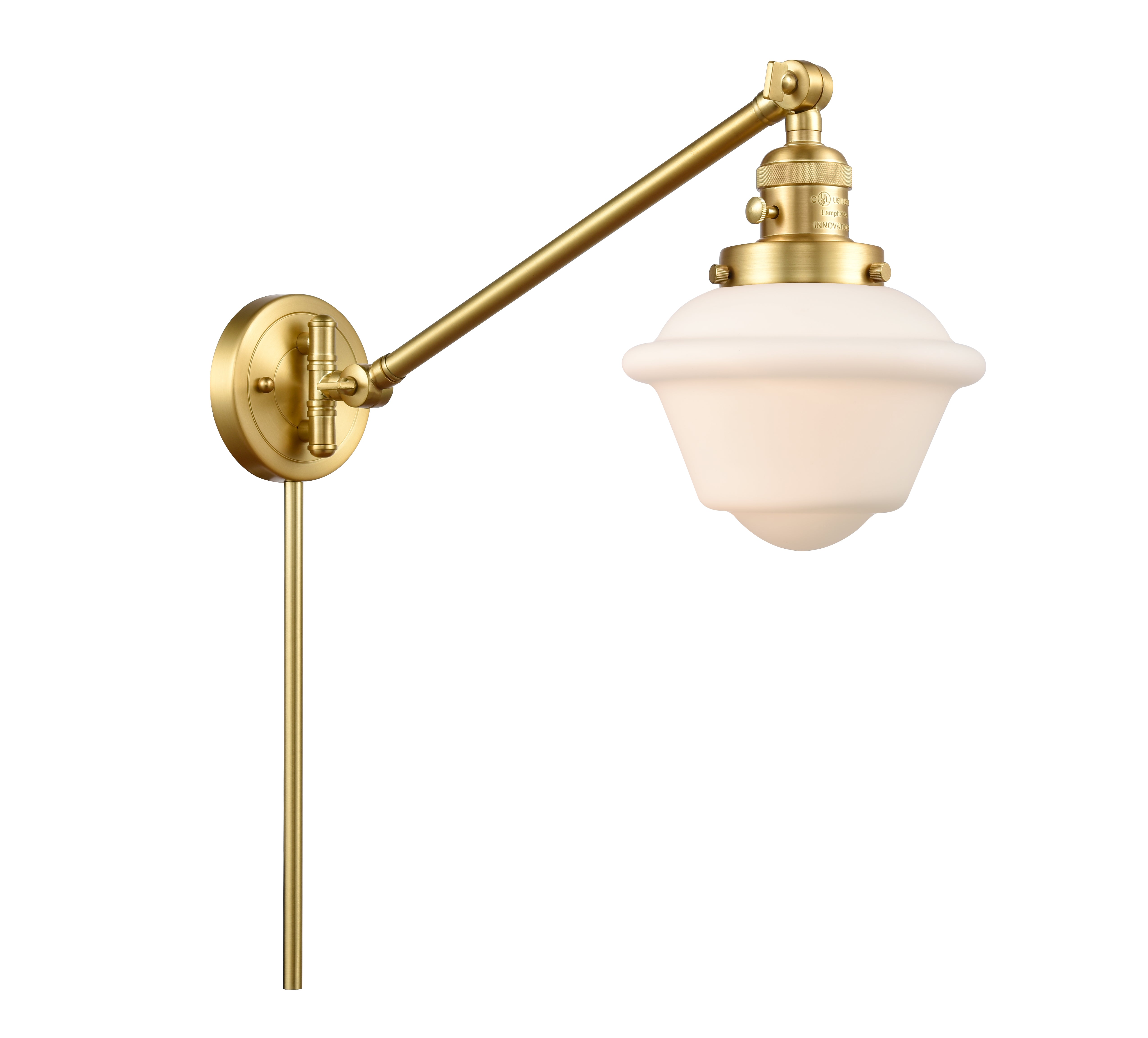Franklin Restoration Swing Arm Cast Brass