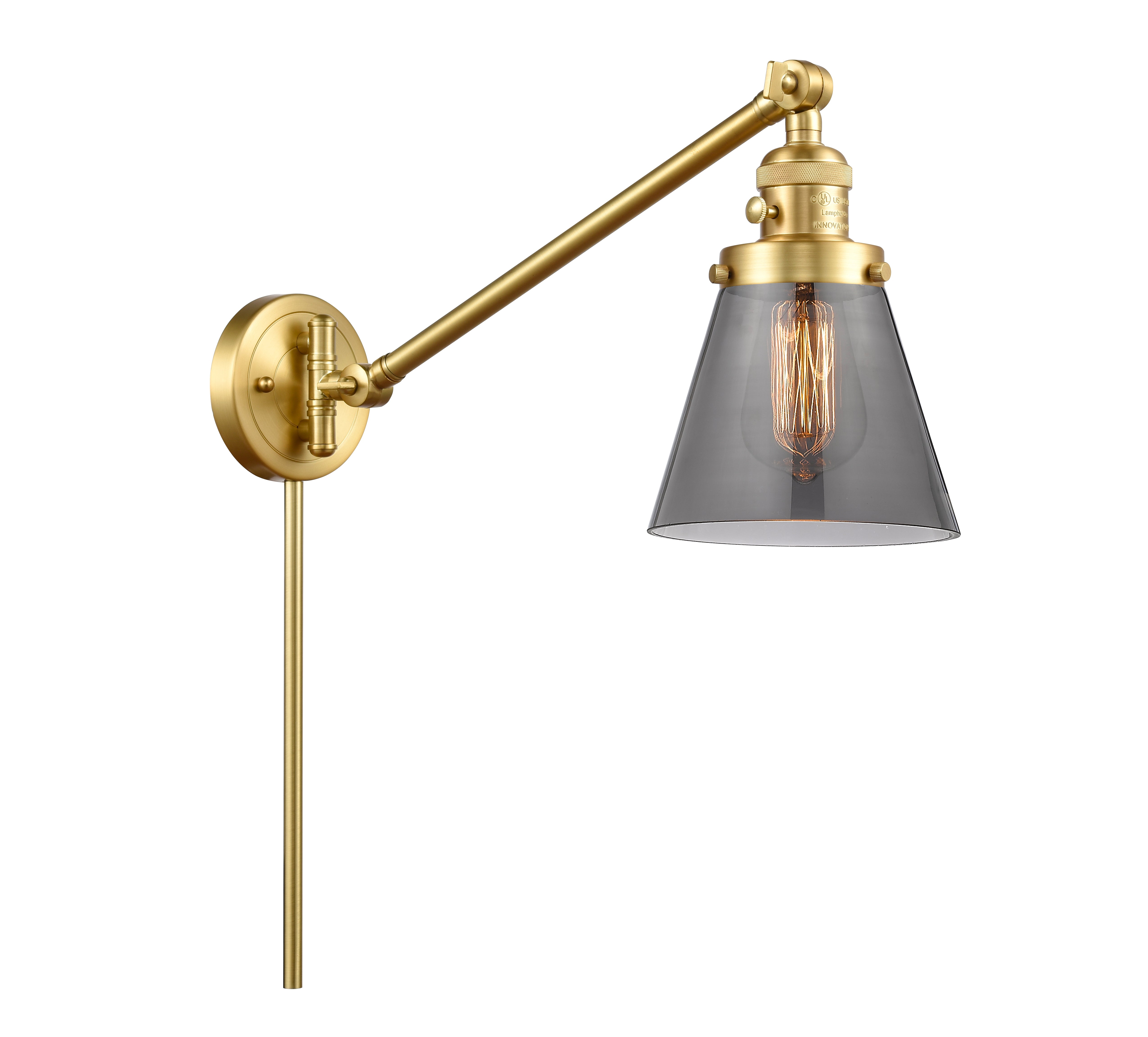 Franklin Restoration Swing Arm Brass