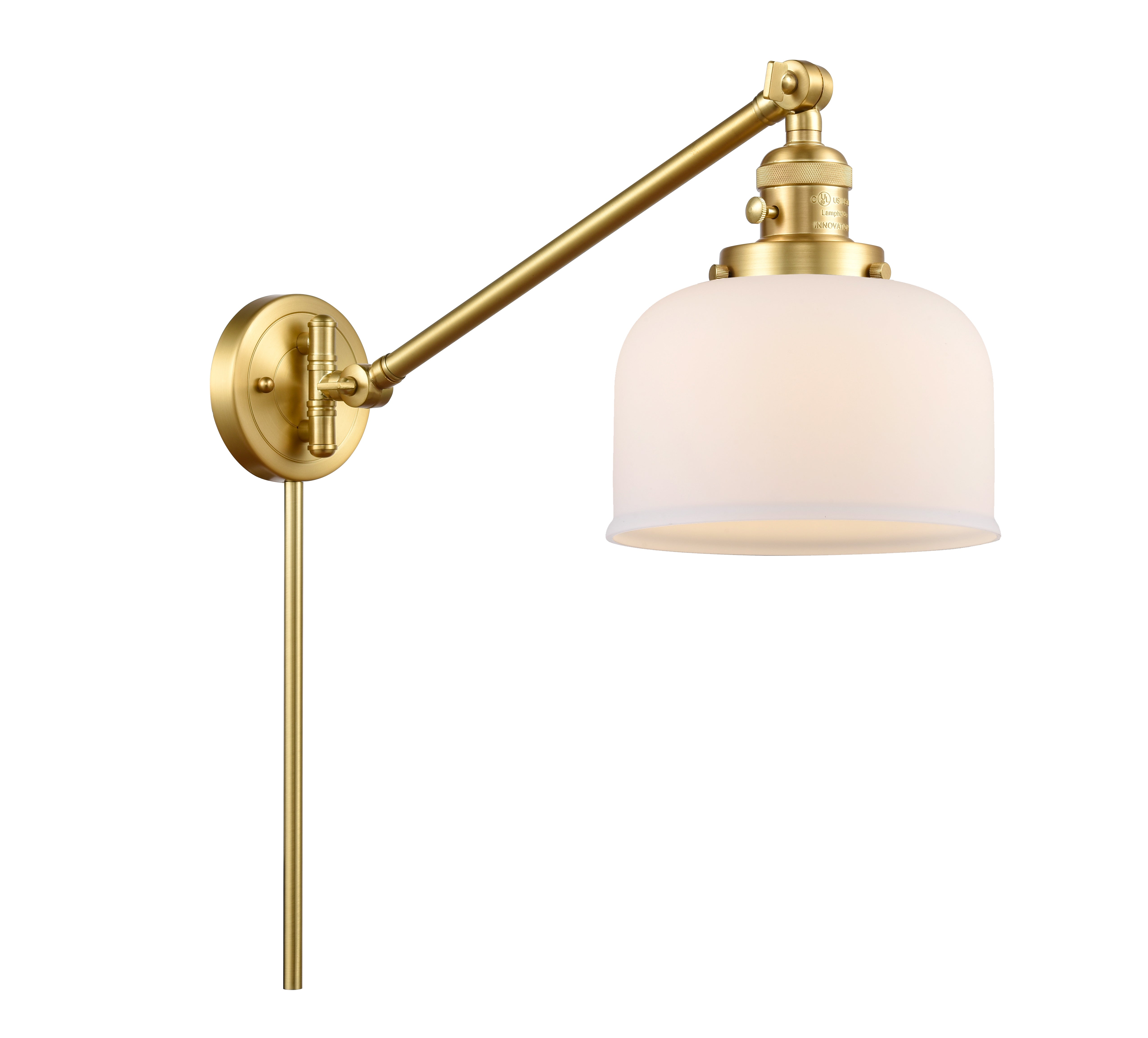 Franklin Restoration Swing Arm Cast Brass