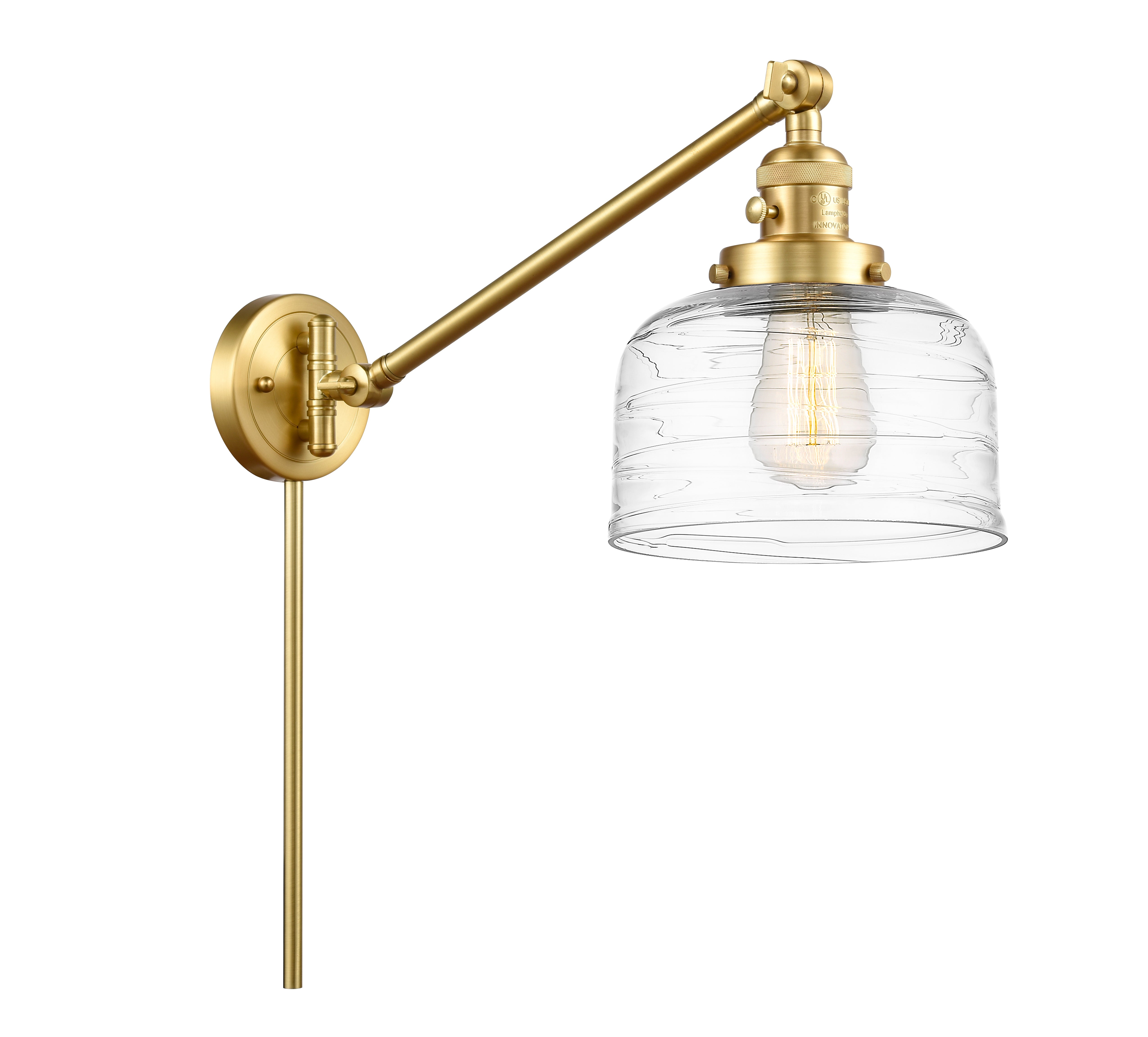 Franklin Restoration Swing Arm Cast Brass