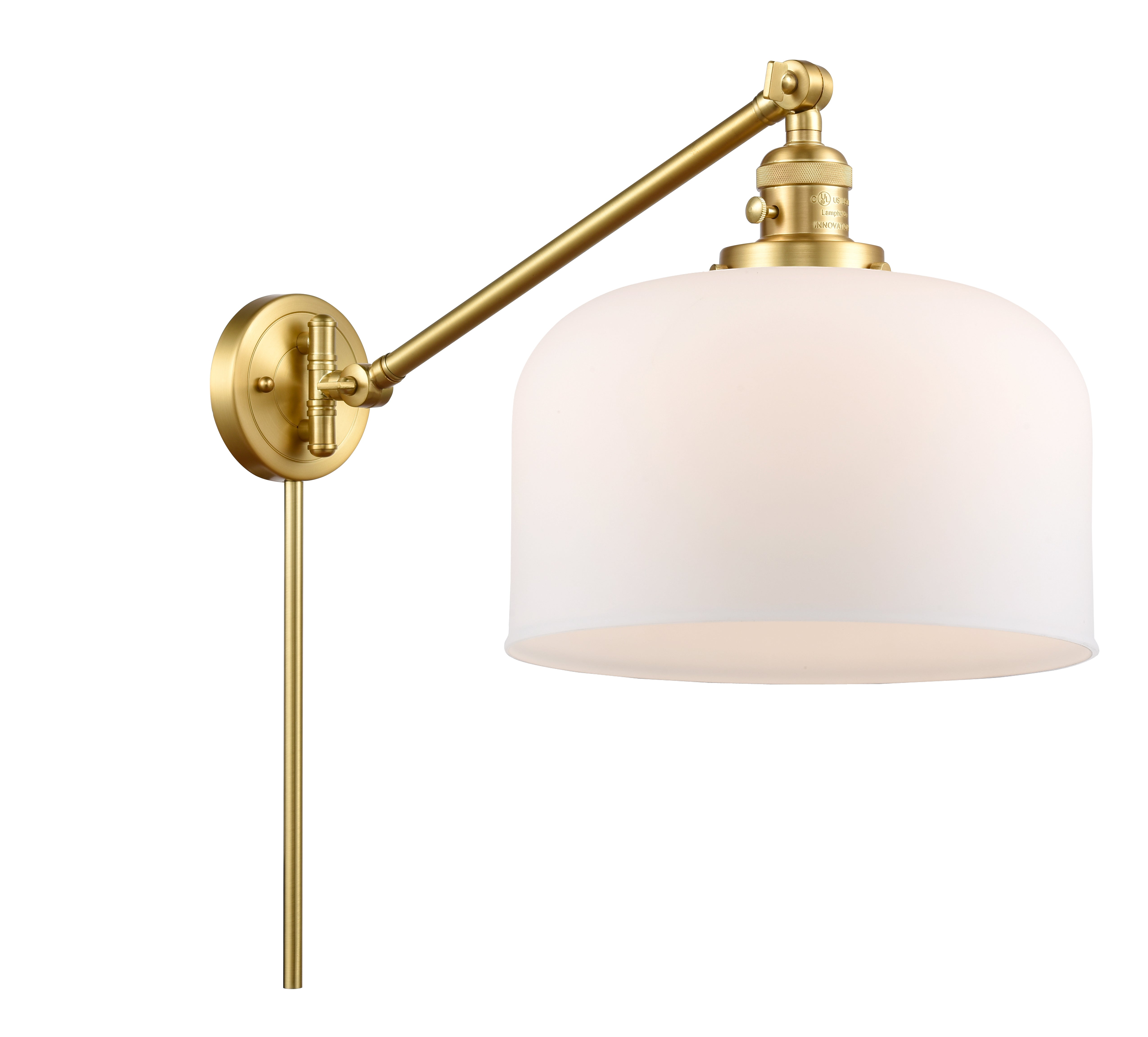 Franklin Restoration Swing Arm Cast Brass