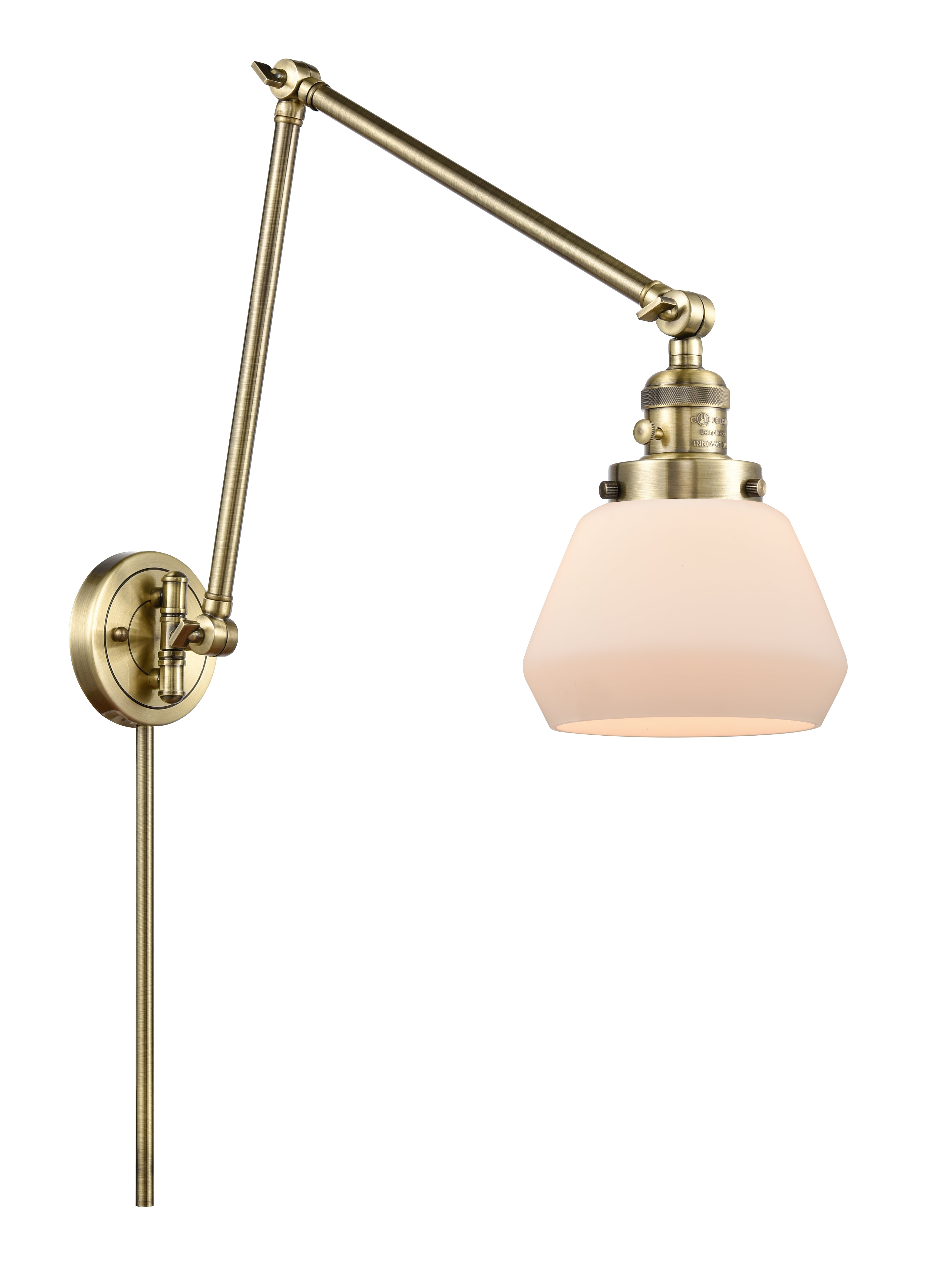 Franklin Restoration Cast Brass Swing Arm