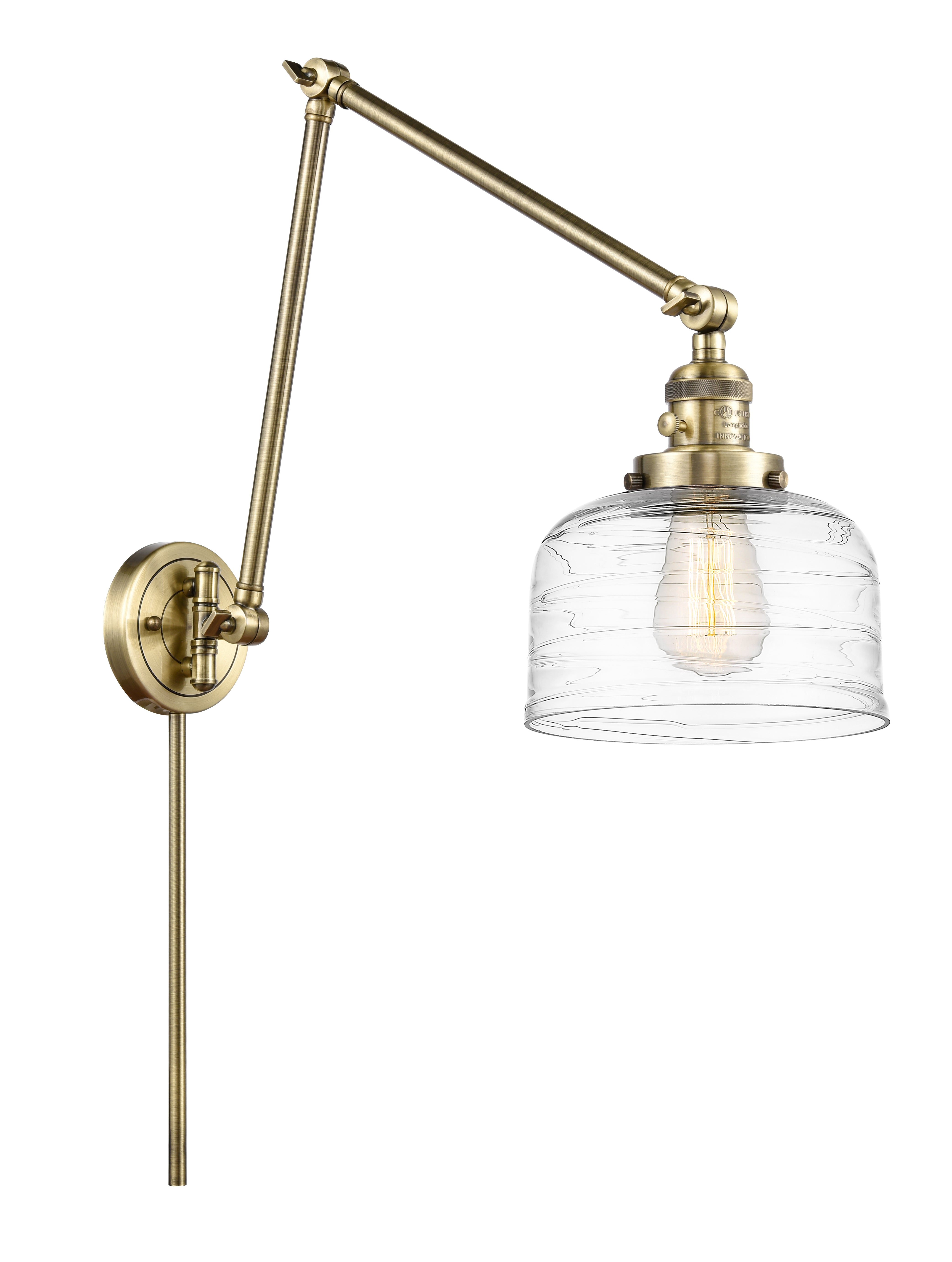 Franklin Restoration Swing Arm Cast Brass