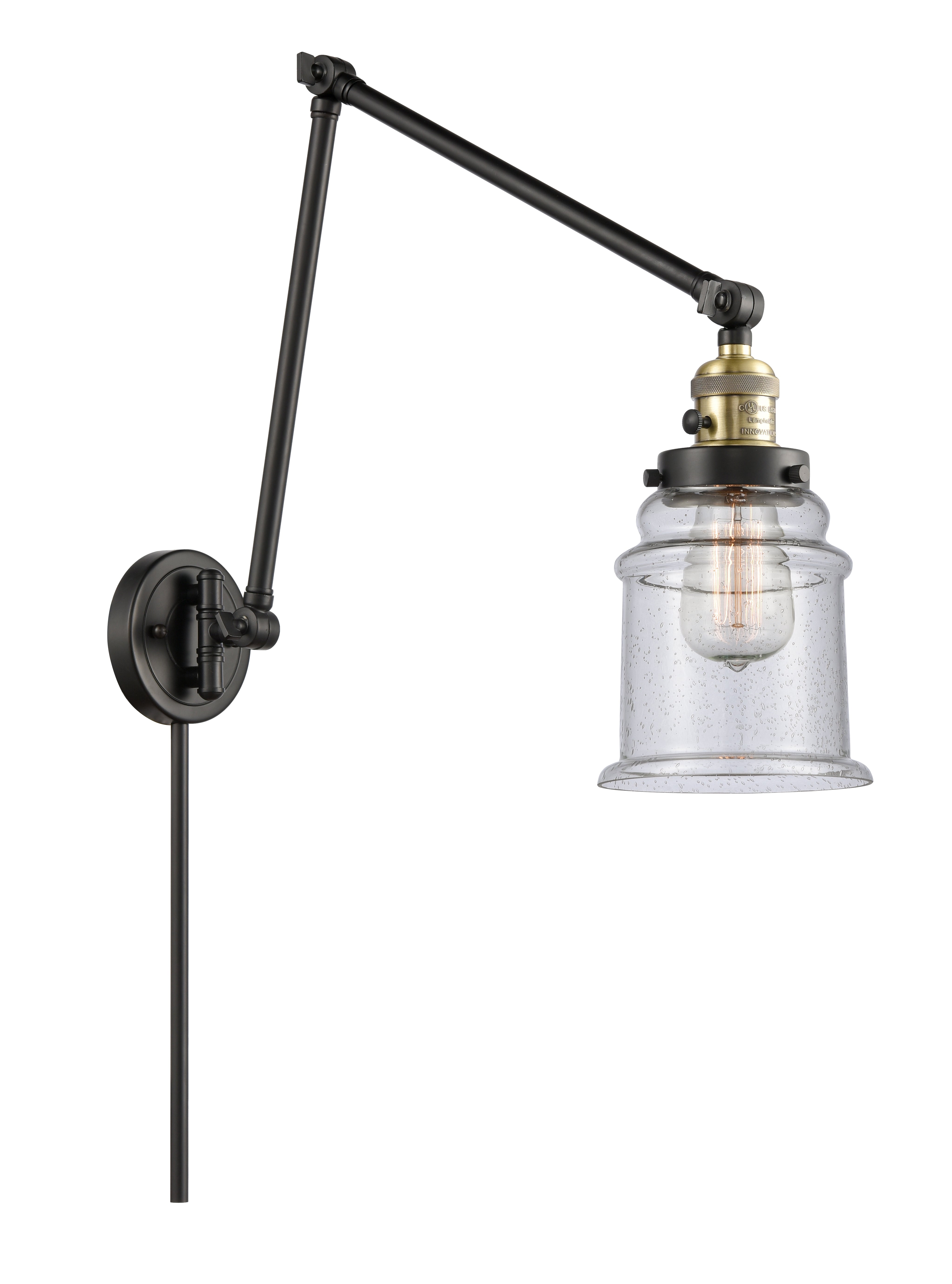 Franklin Restoration Swing Arm Cast Brass