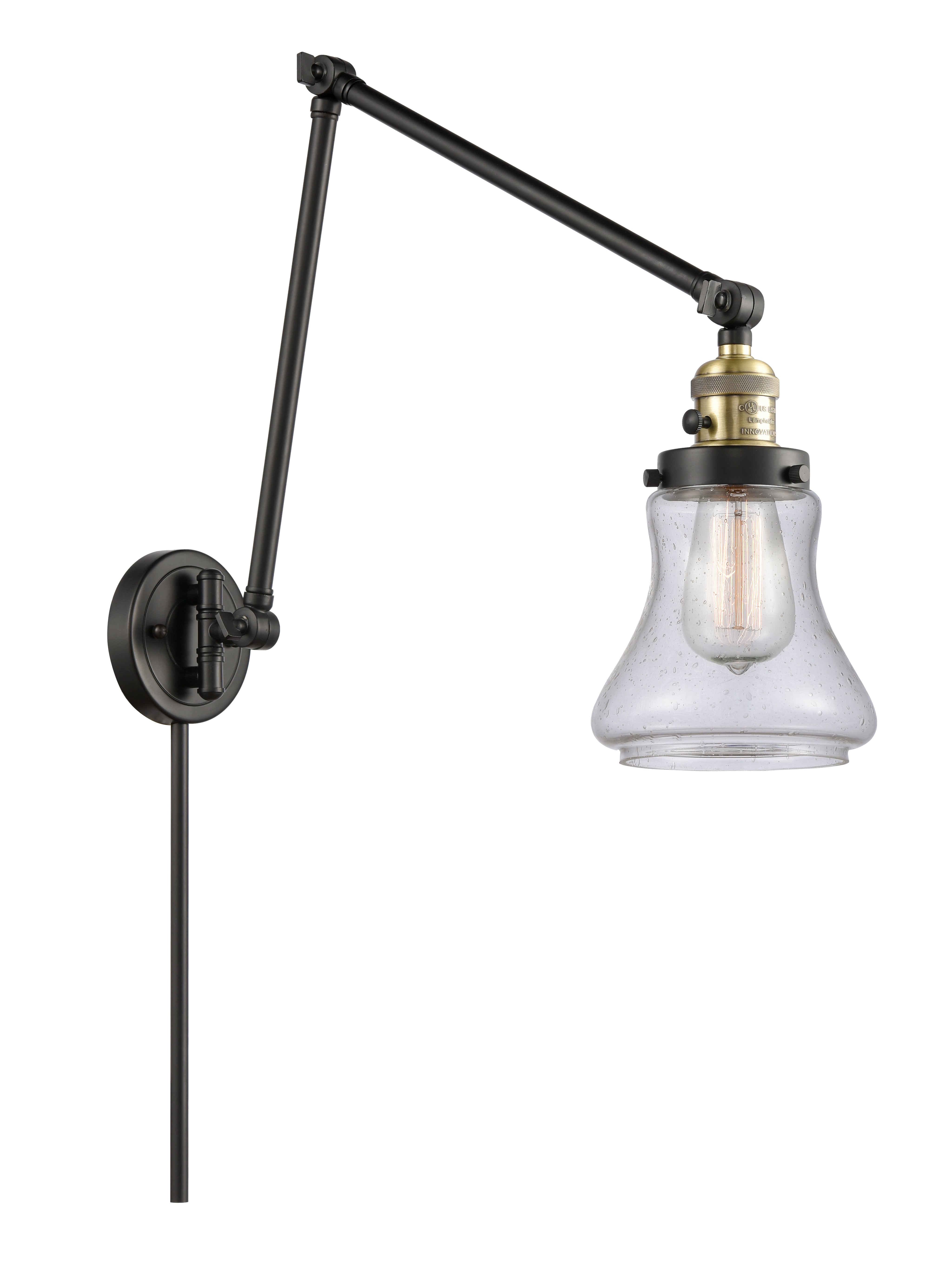 Franklin Restoration Swing Arm Cast Brass