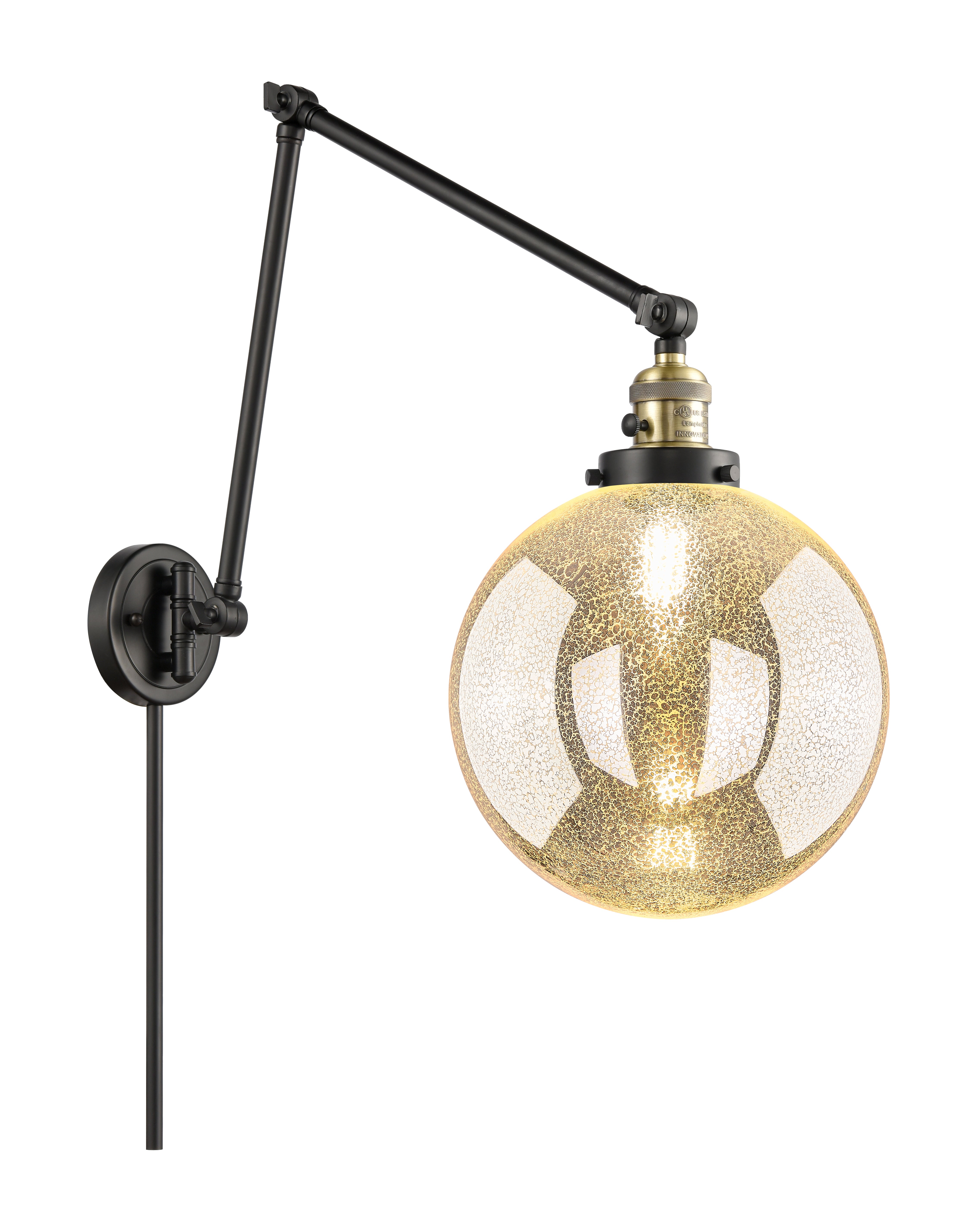 Franklin Restoration Swing Arm Cast Brass