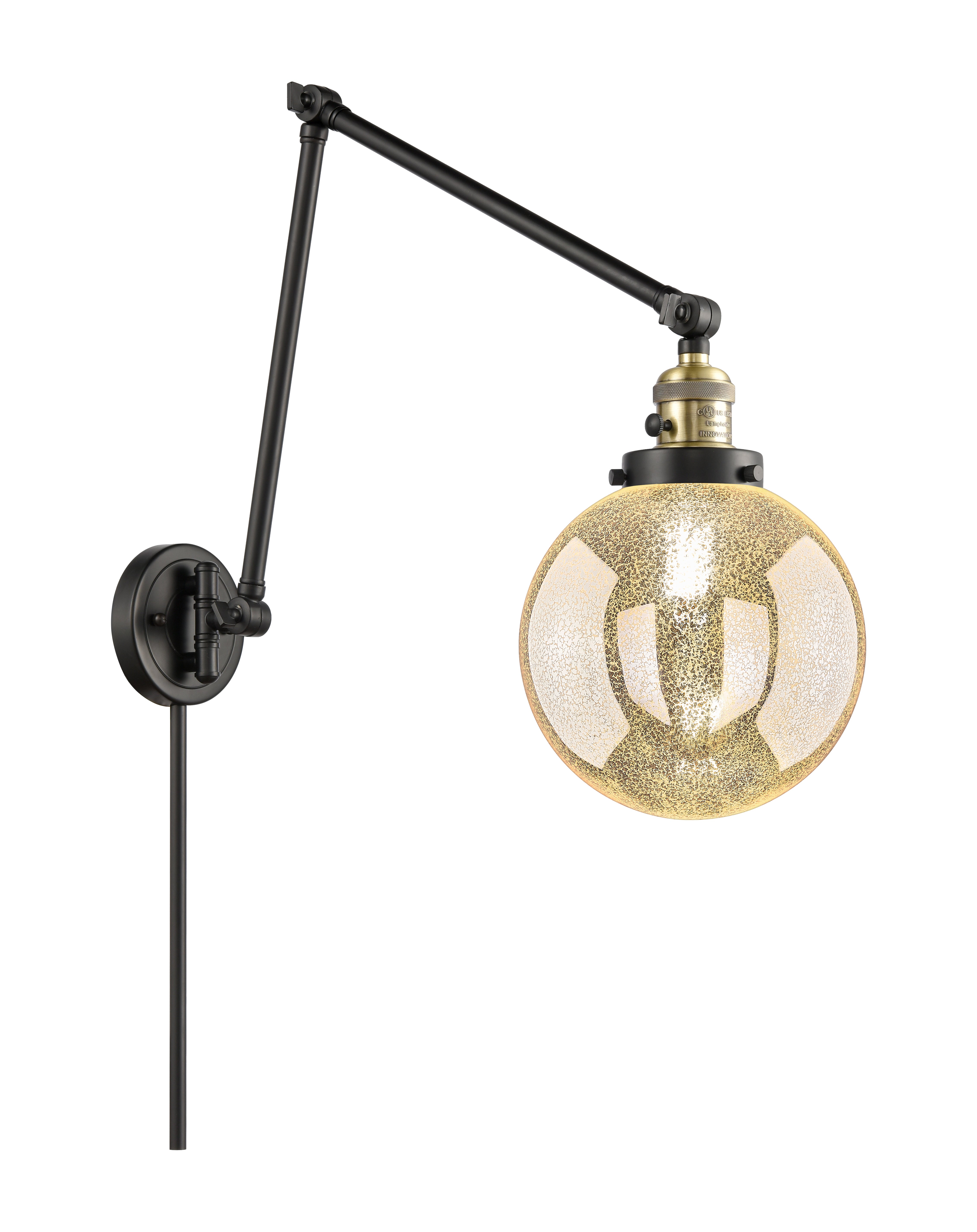 Franklin Restoration Swing Arm Cast Brass