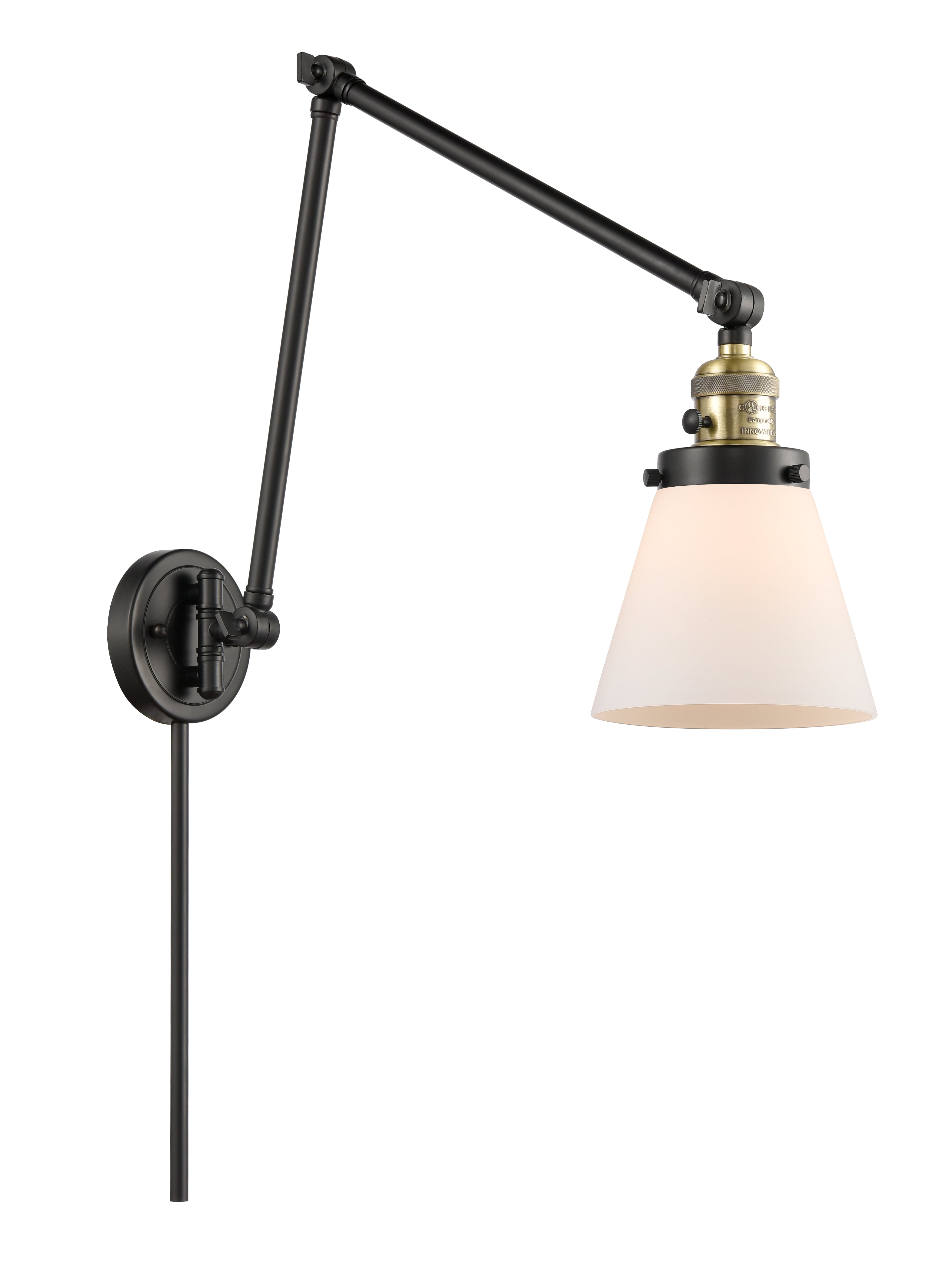 Franklin Restoration Swing Arm Cast Brass