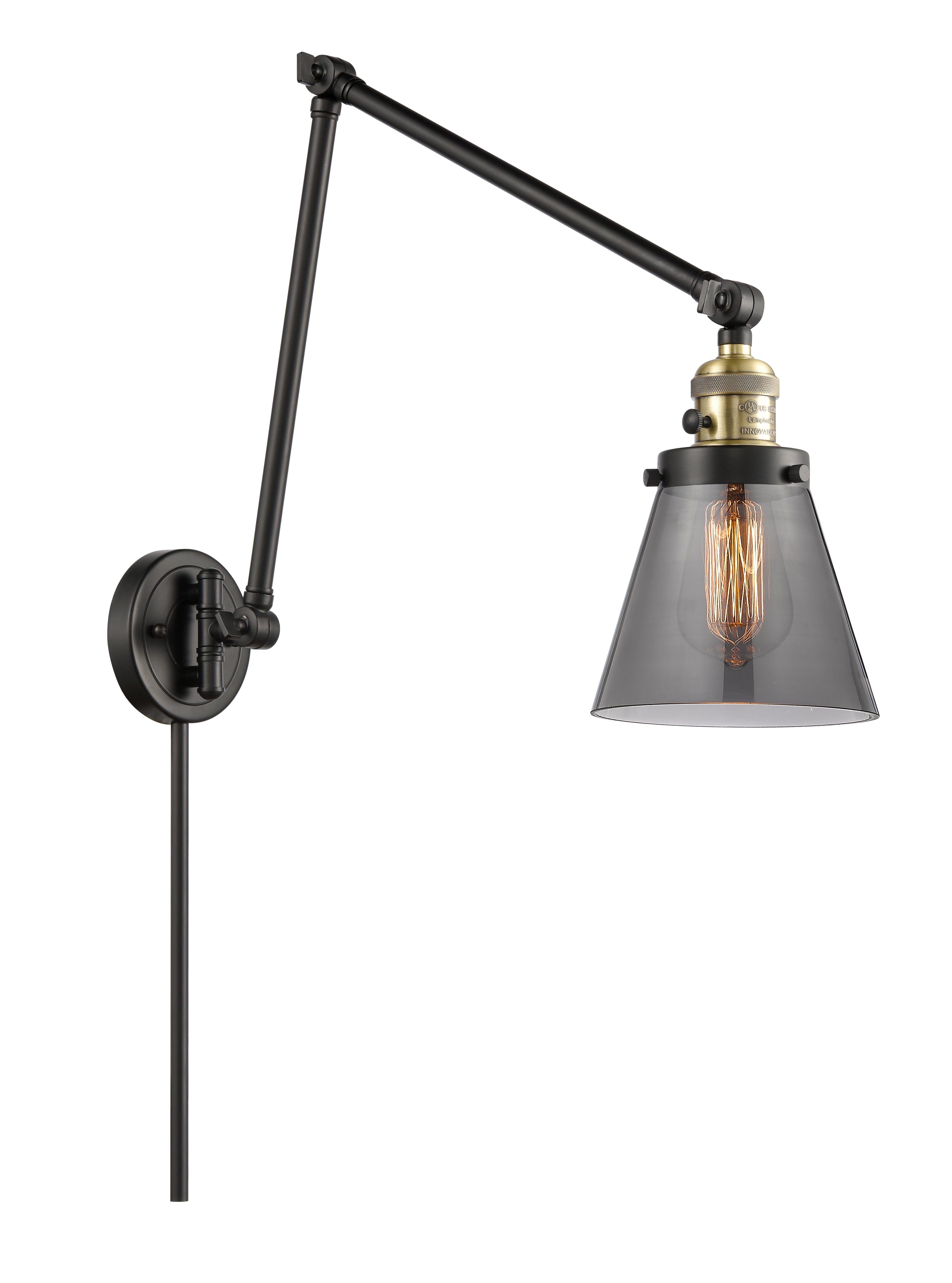 Franklin Restoration Swing Arm Cast Brass