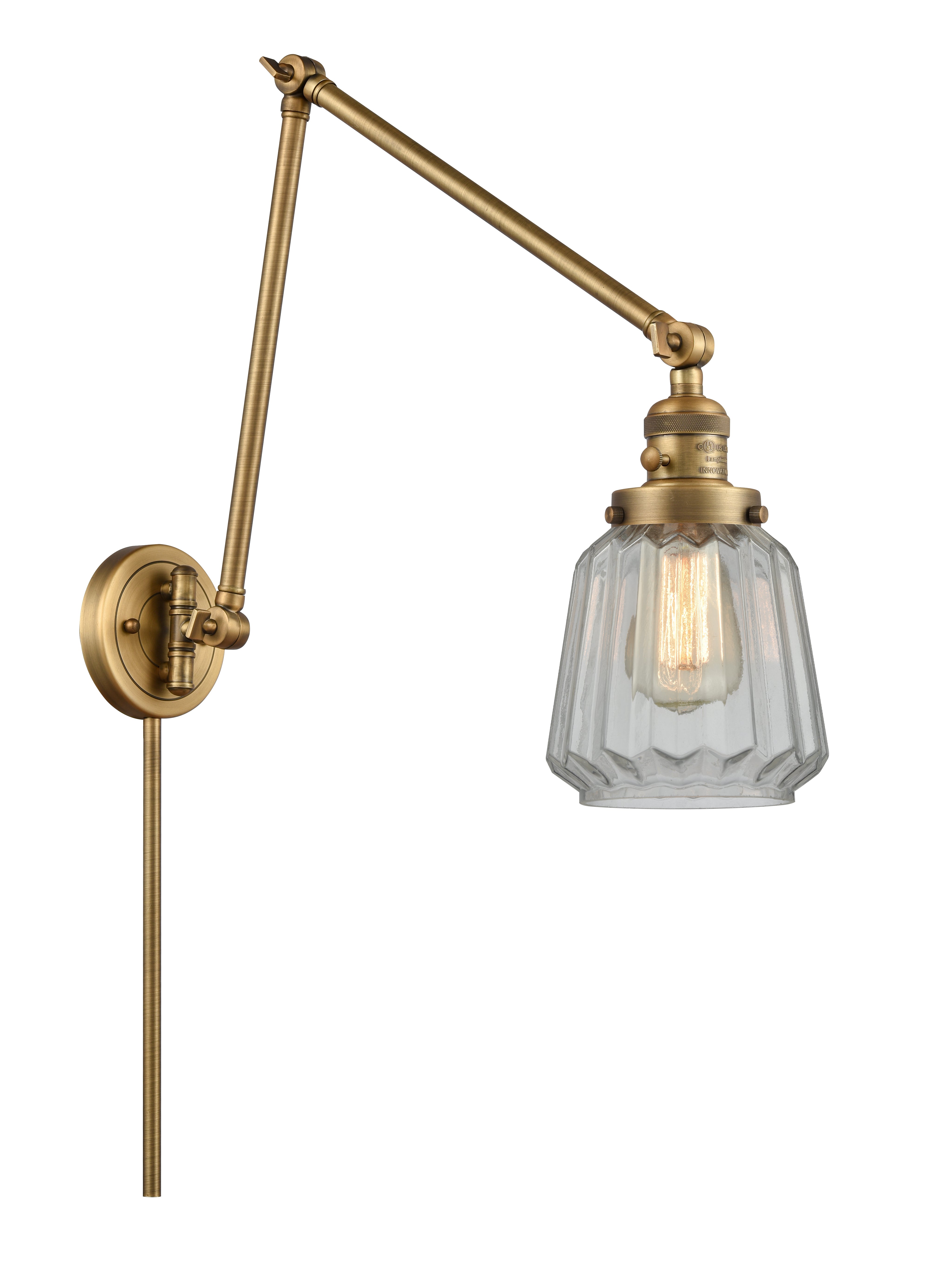Franklin Restoration Swing Arm Cast Brass