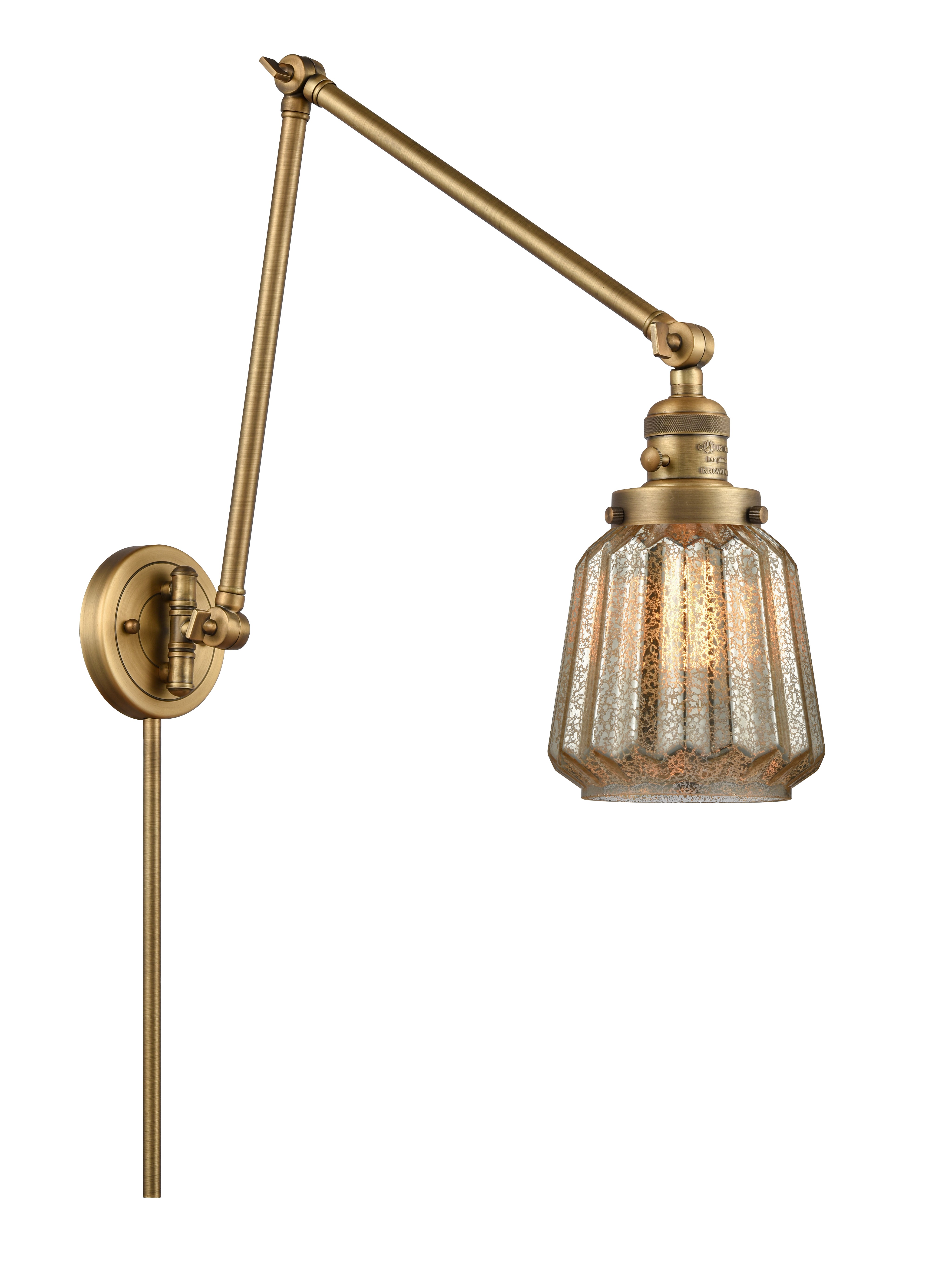 Franklin Restoration Swing Arm Cast Brass