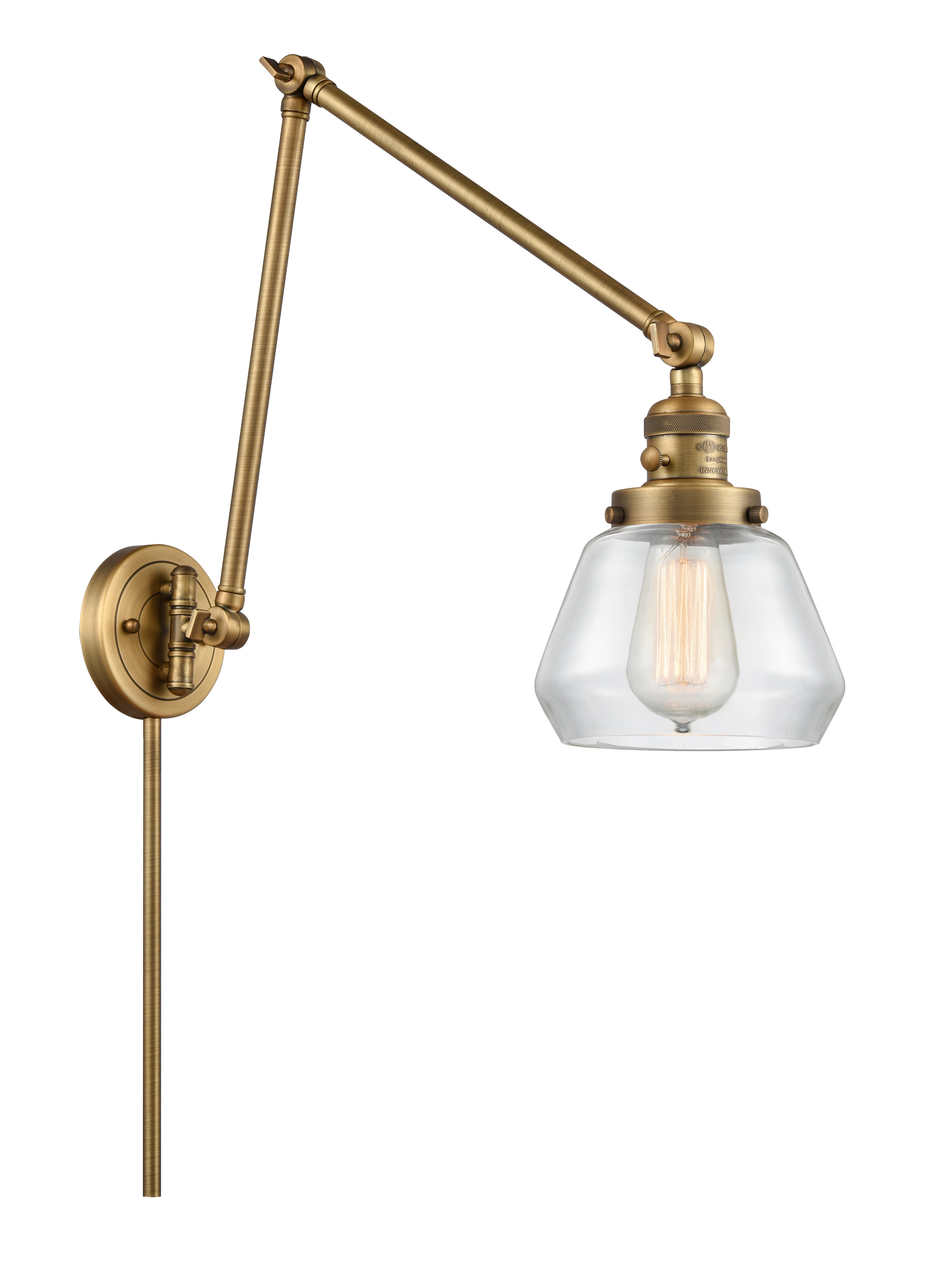Franklin Restoration Swing Arm Cast Brass