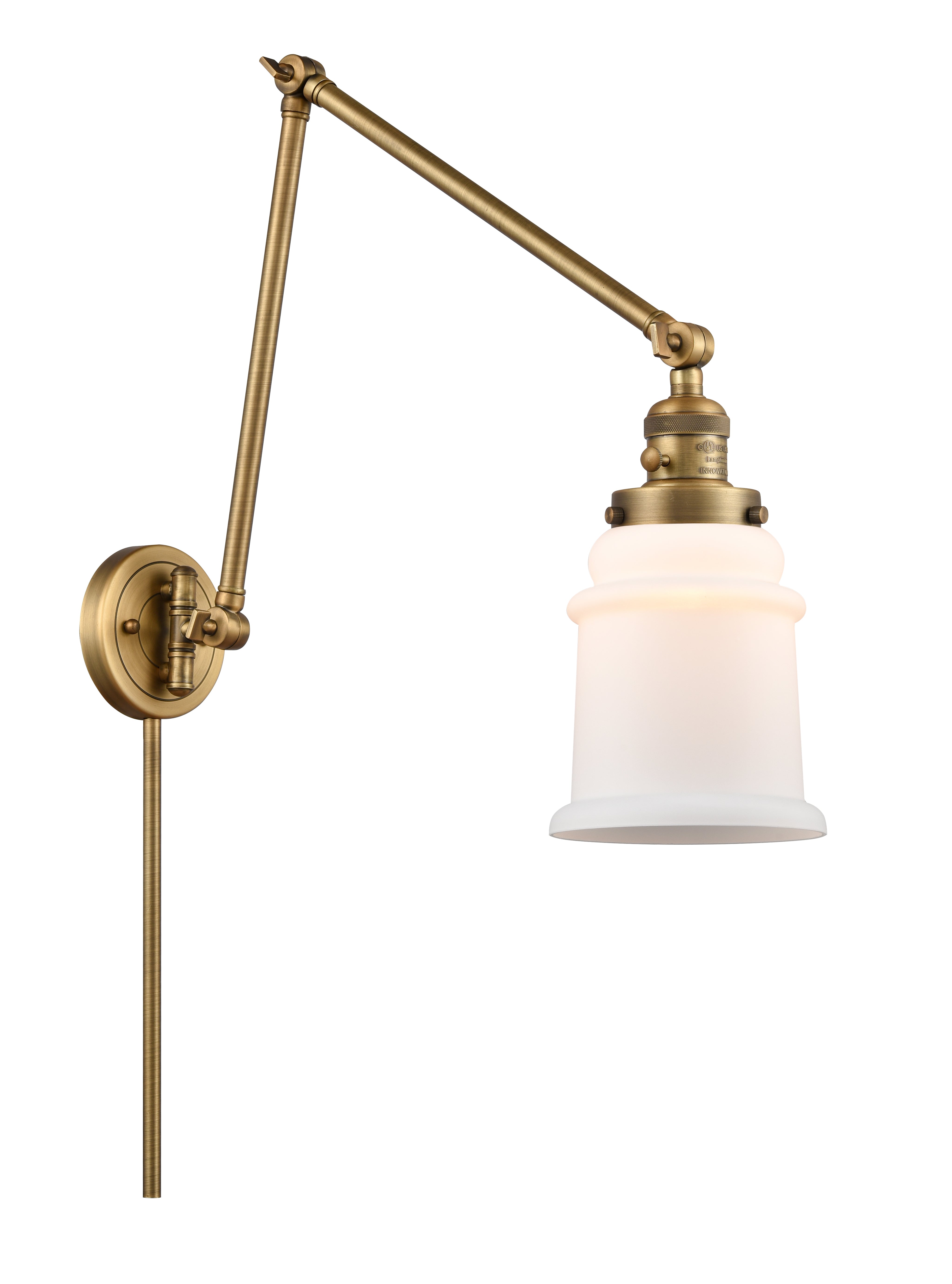 Franklin Restoration Swing Arm Cast Brass